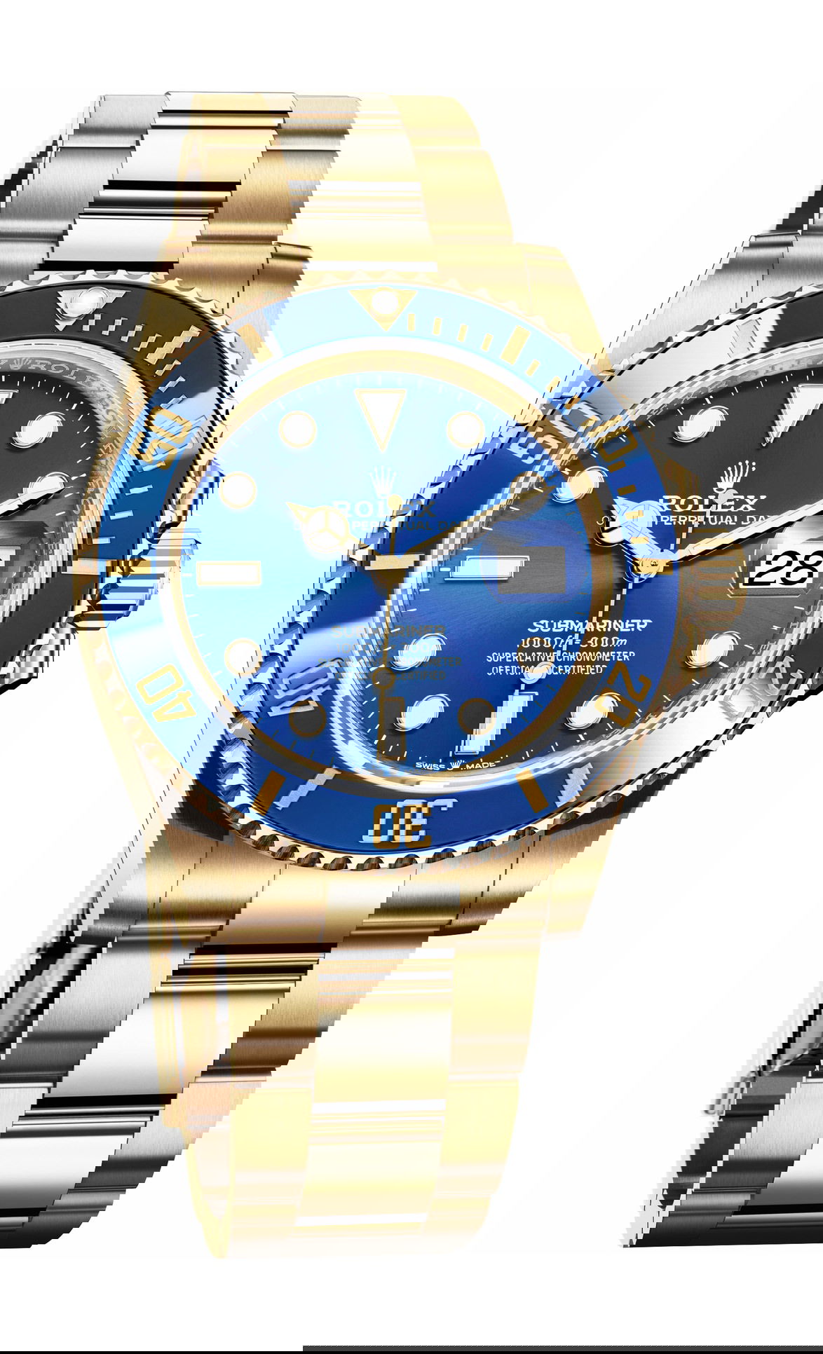 Rolex Submariner Date luxury timepiece - detailed view