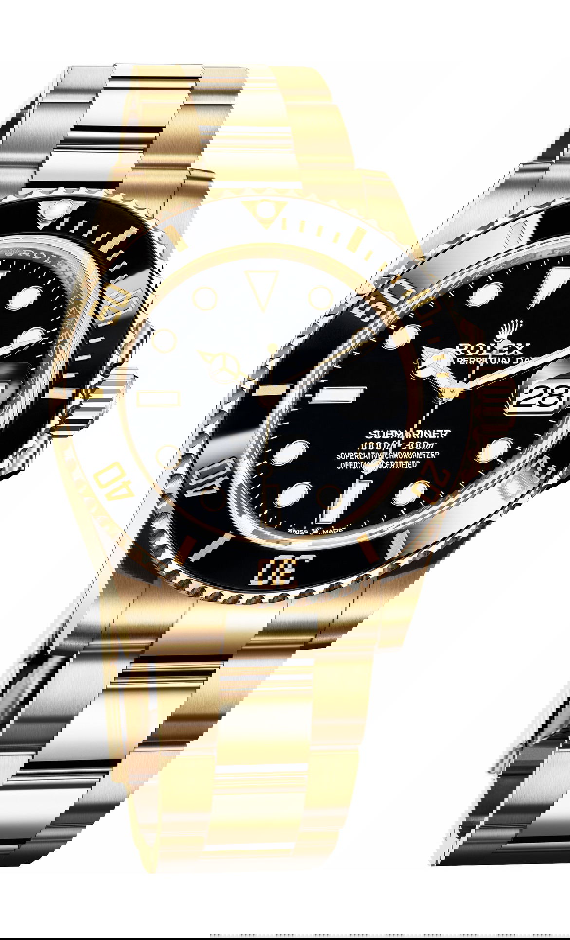 Rolex Submariner Date luxury timepiece - detailed view