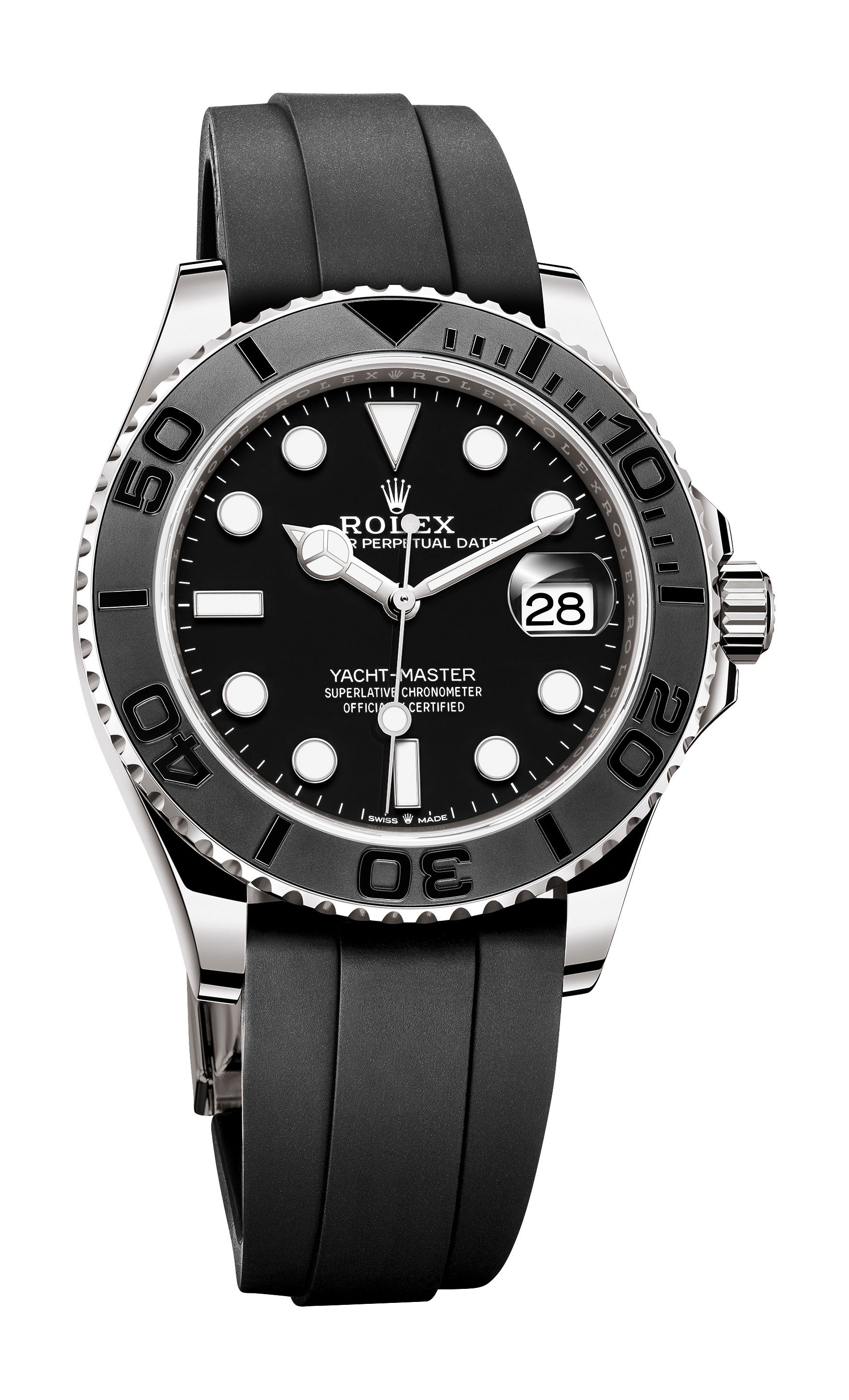 Rolex Yacht-Master 42 luxury timepiece - detailed view