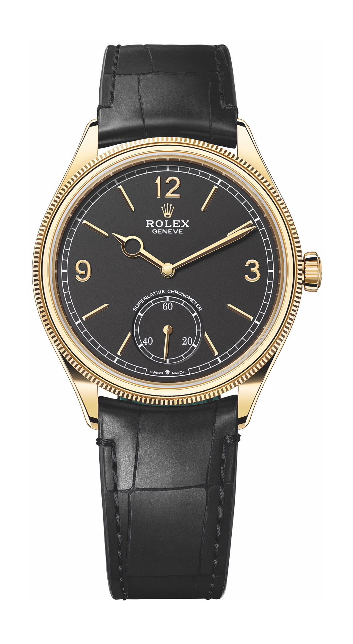 Rolex Perpetual 1908 luxury timepiece - detailed view