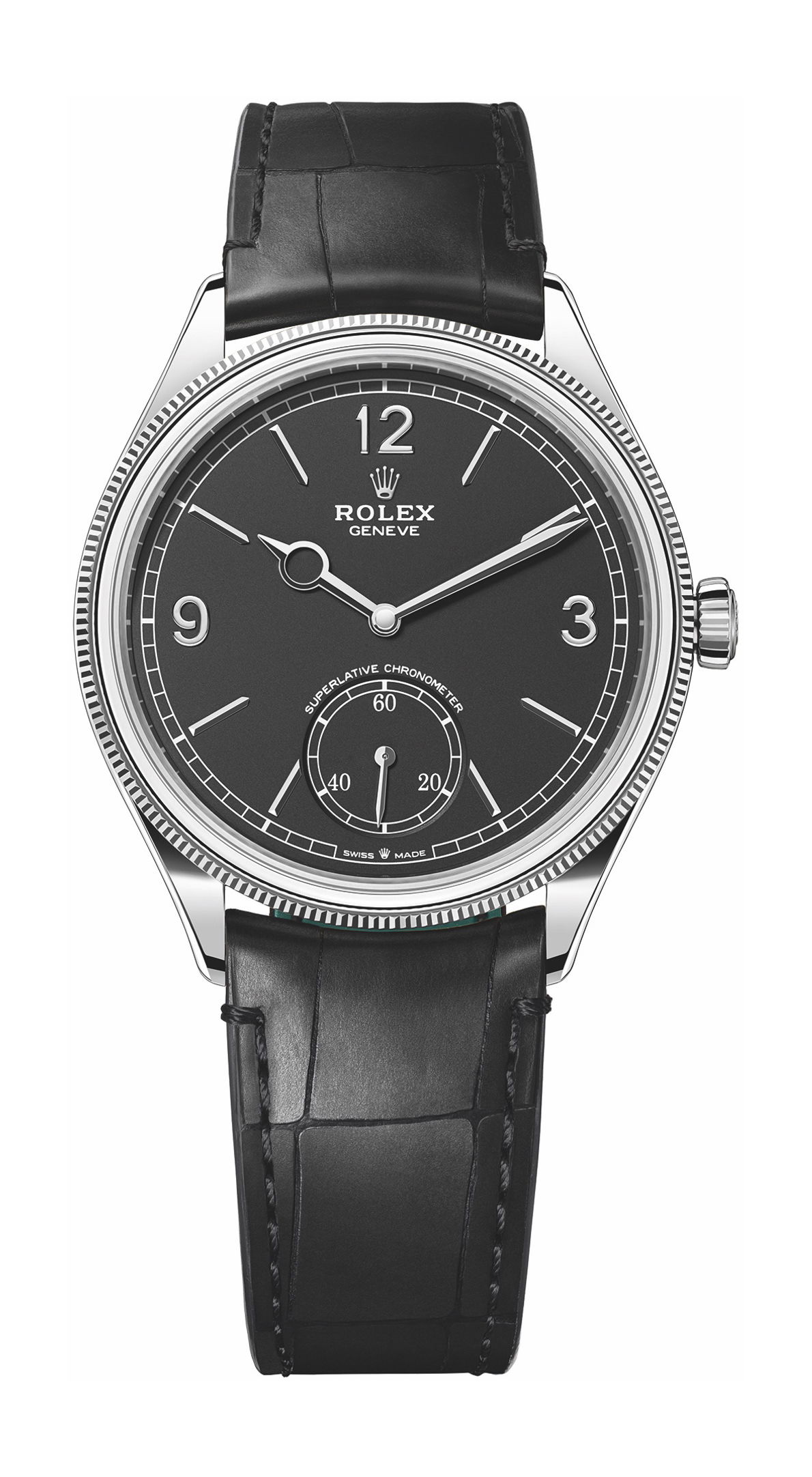 Rolex Perpetual 1908 luxury timepiece - detailed view