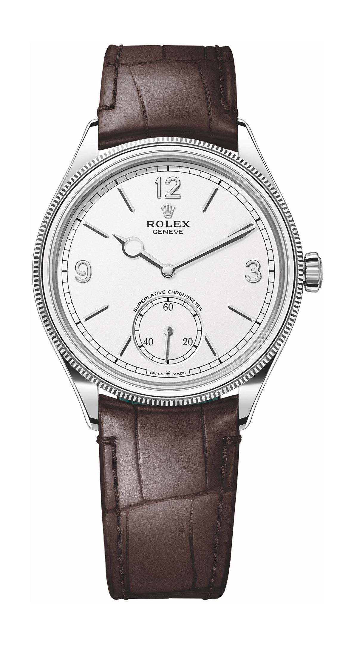 Rolex Perpetual 1908 luxury timepiece - detailed view