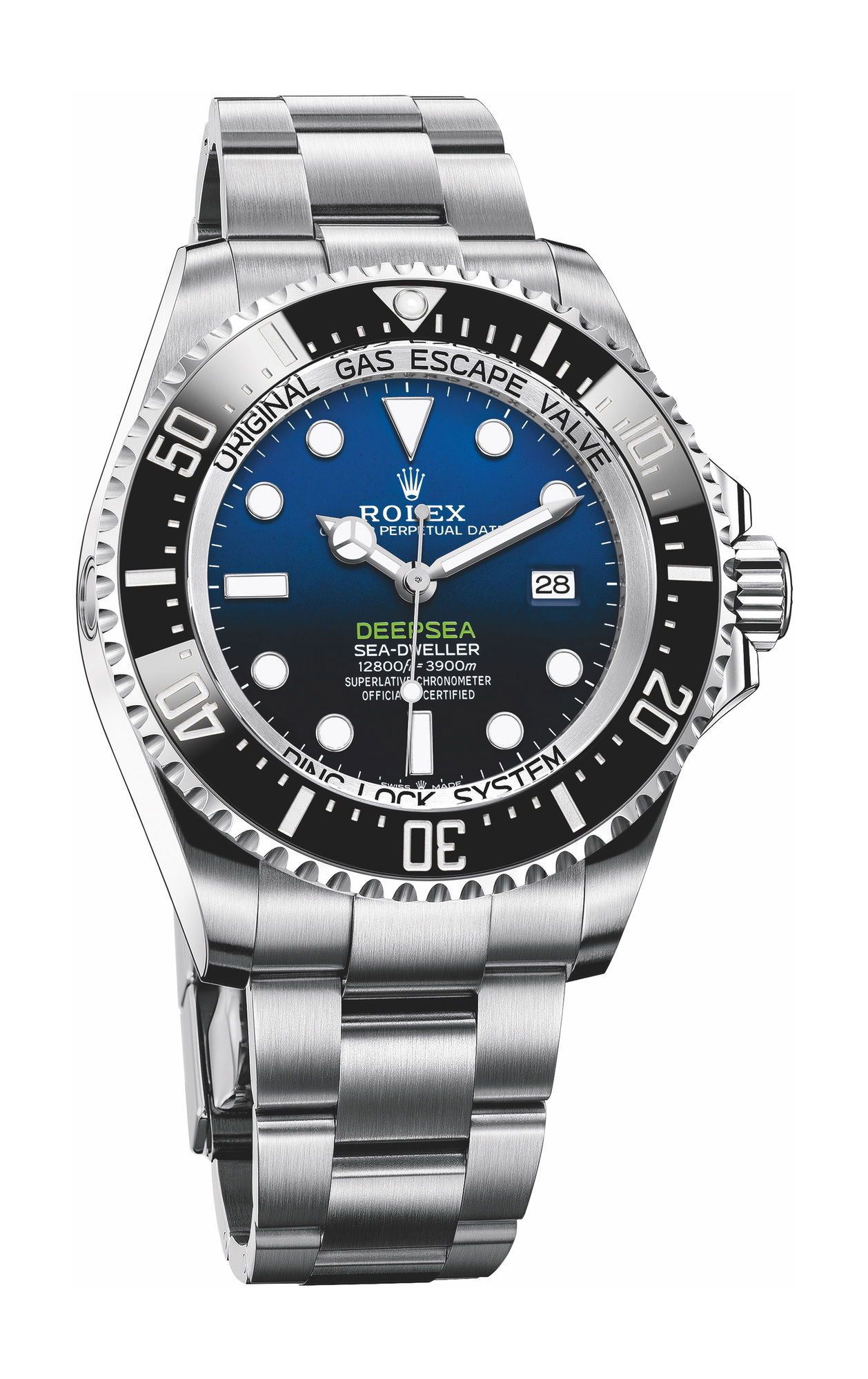 Rolex Rolex Deepsea luxury timepiece - detailed view