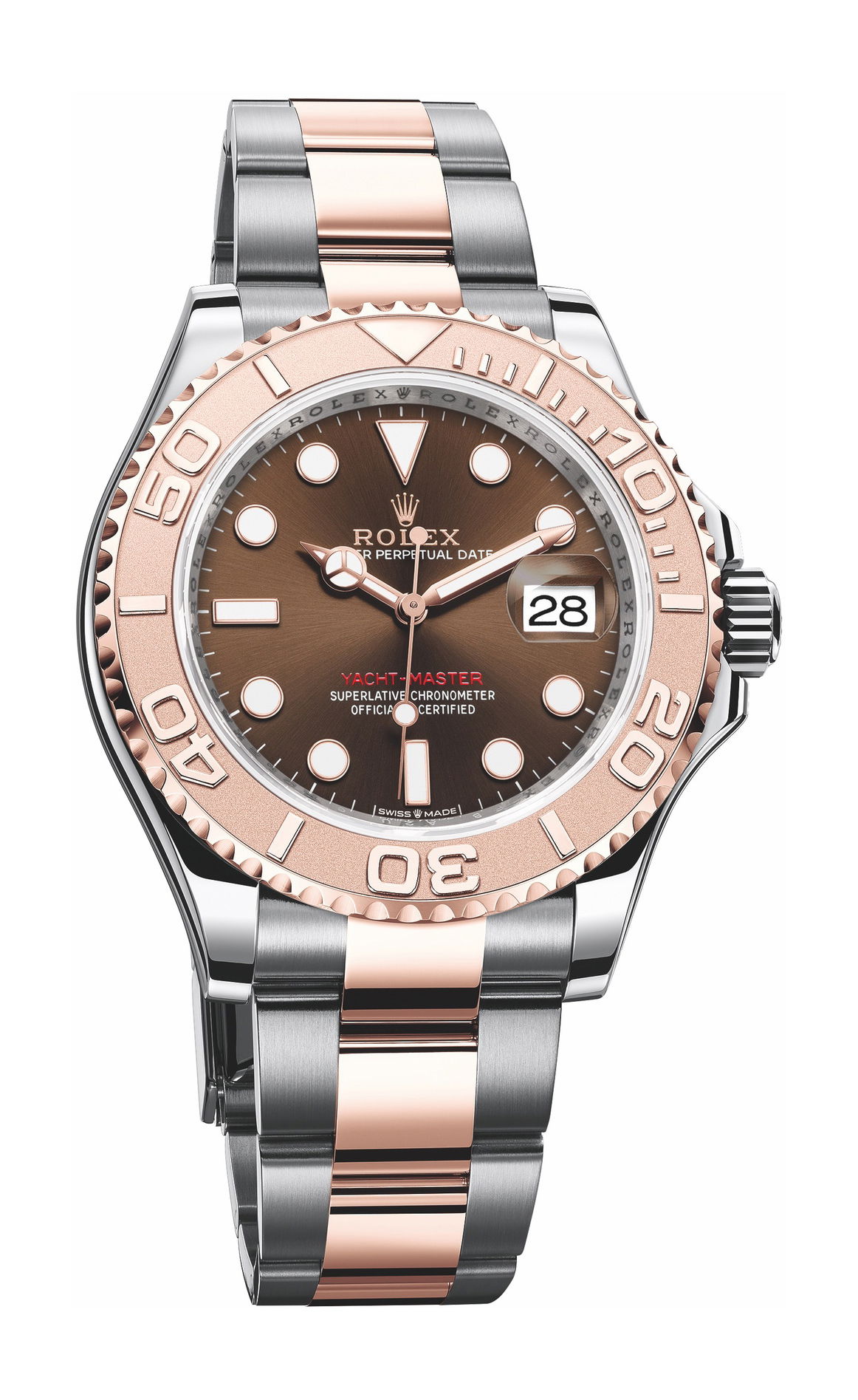 Rolex Yacht-Master 40 luxury timepiece - detailed view