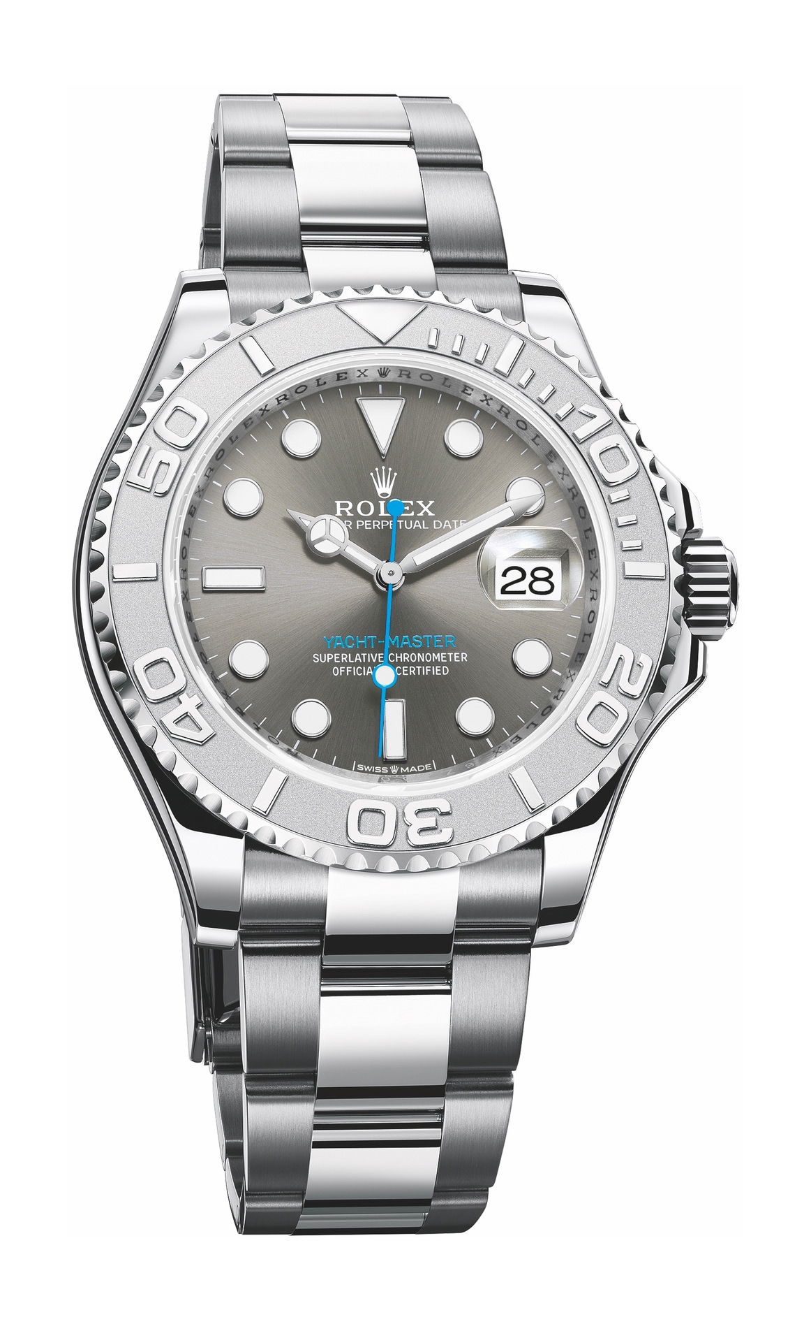 Rolex Yacht-Master 40 luxury timepiece - detailed view