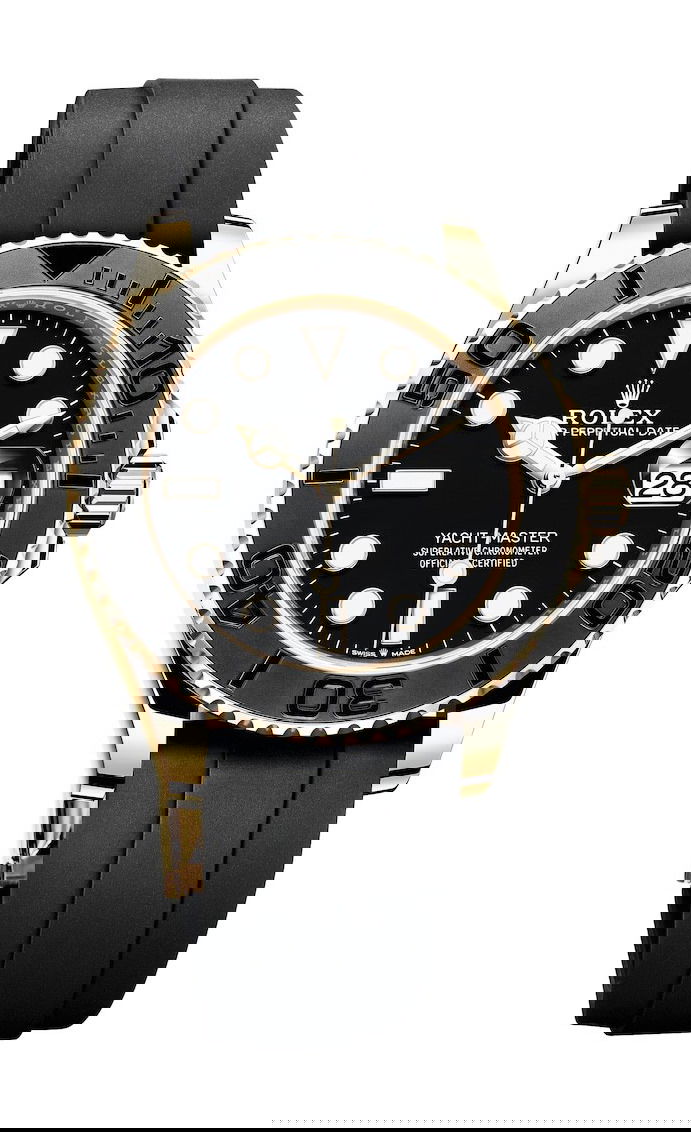 Rolex Yacht-Master 42 luxury timepiece - detailed view