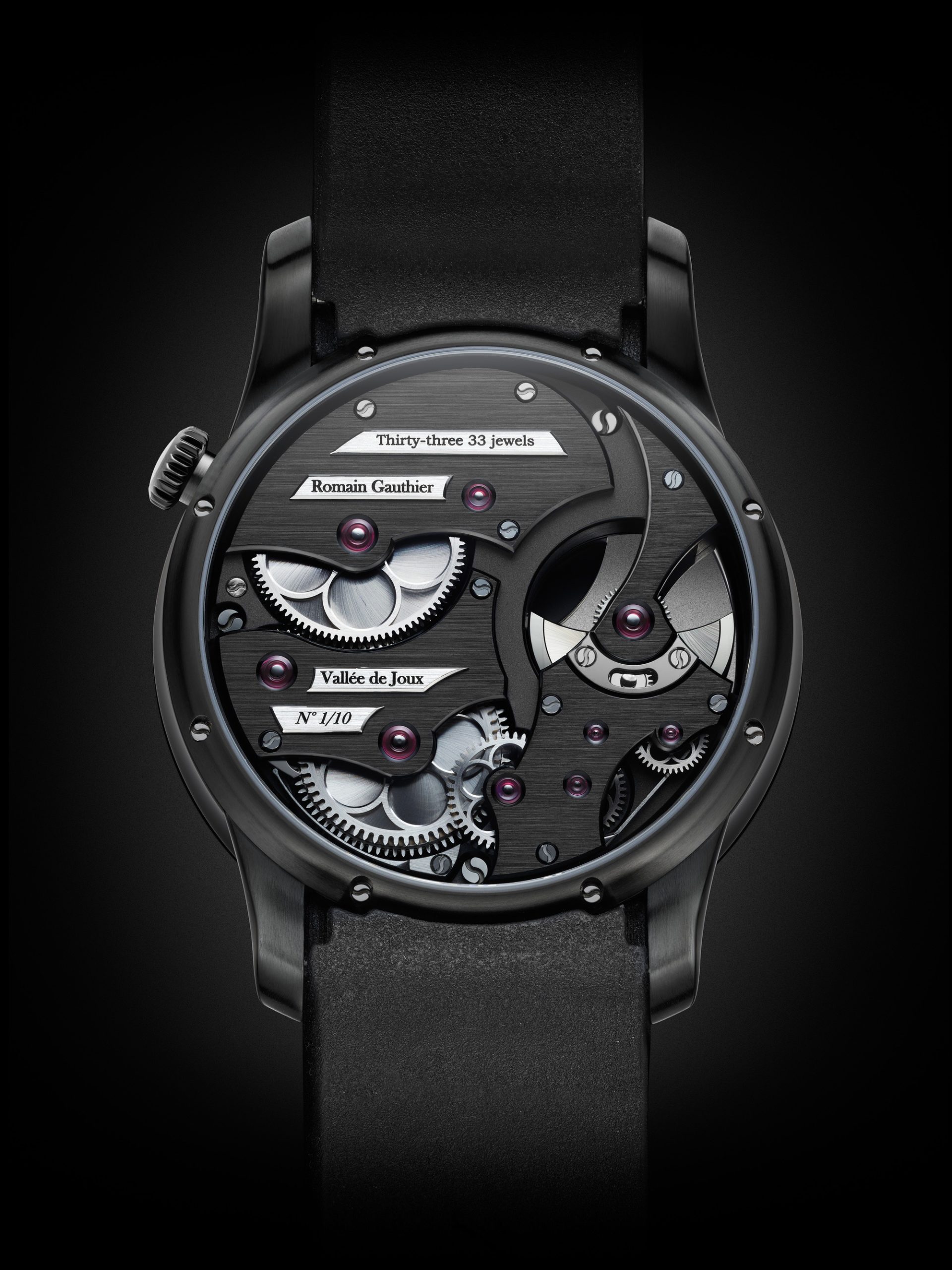 Romain Gauthier Insight Micro-rotor Black Titanium - View 3