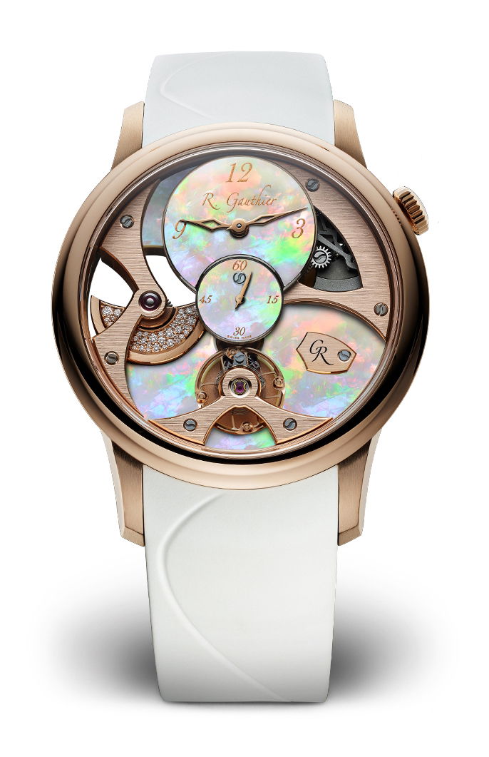Romain Gauthier Insight Micro-Rotor Lady Opal watch