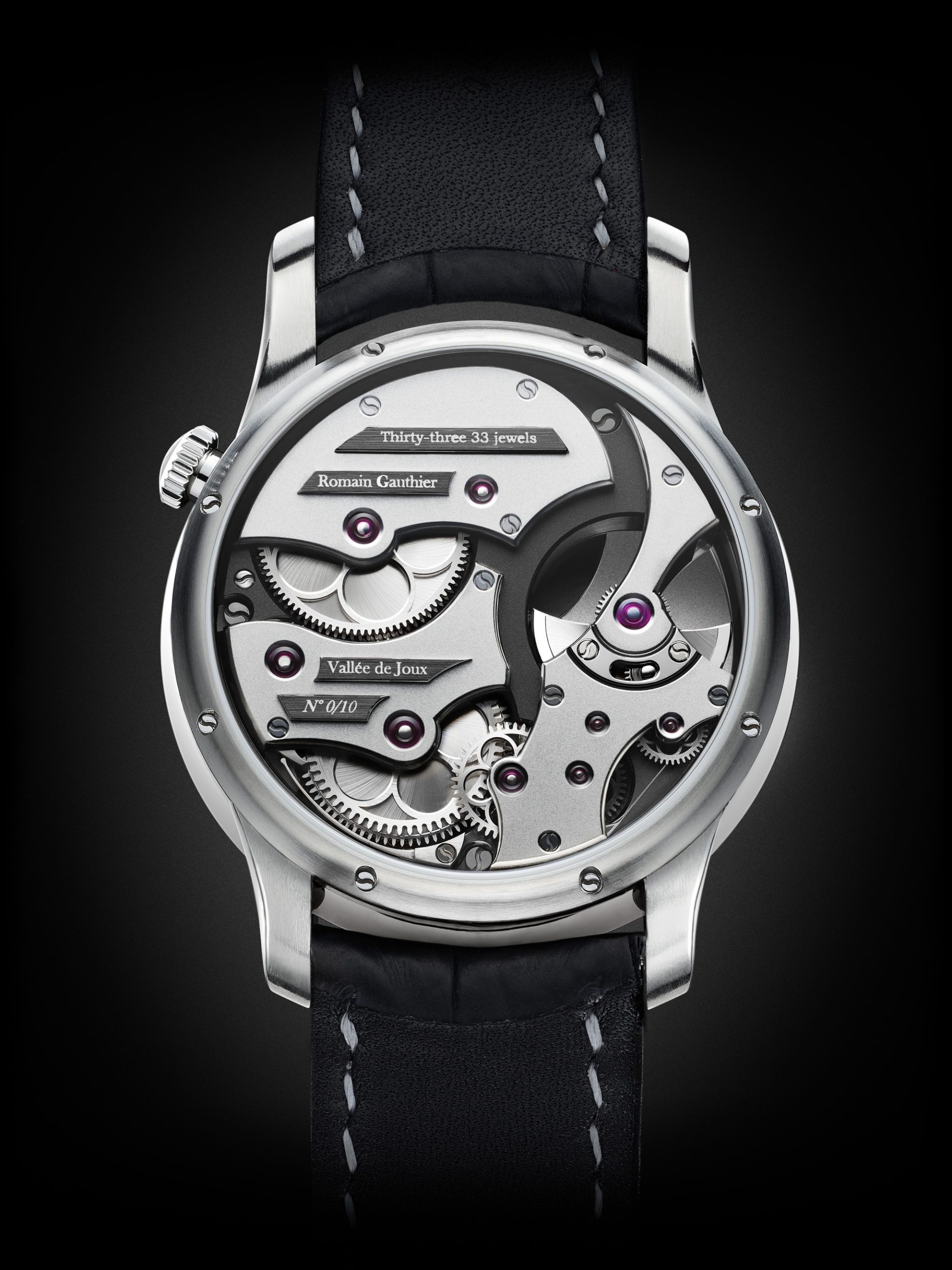 Romain Gauthier Insight Micro-rotor Natural Titanium - View 3