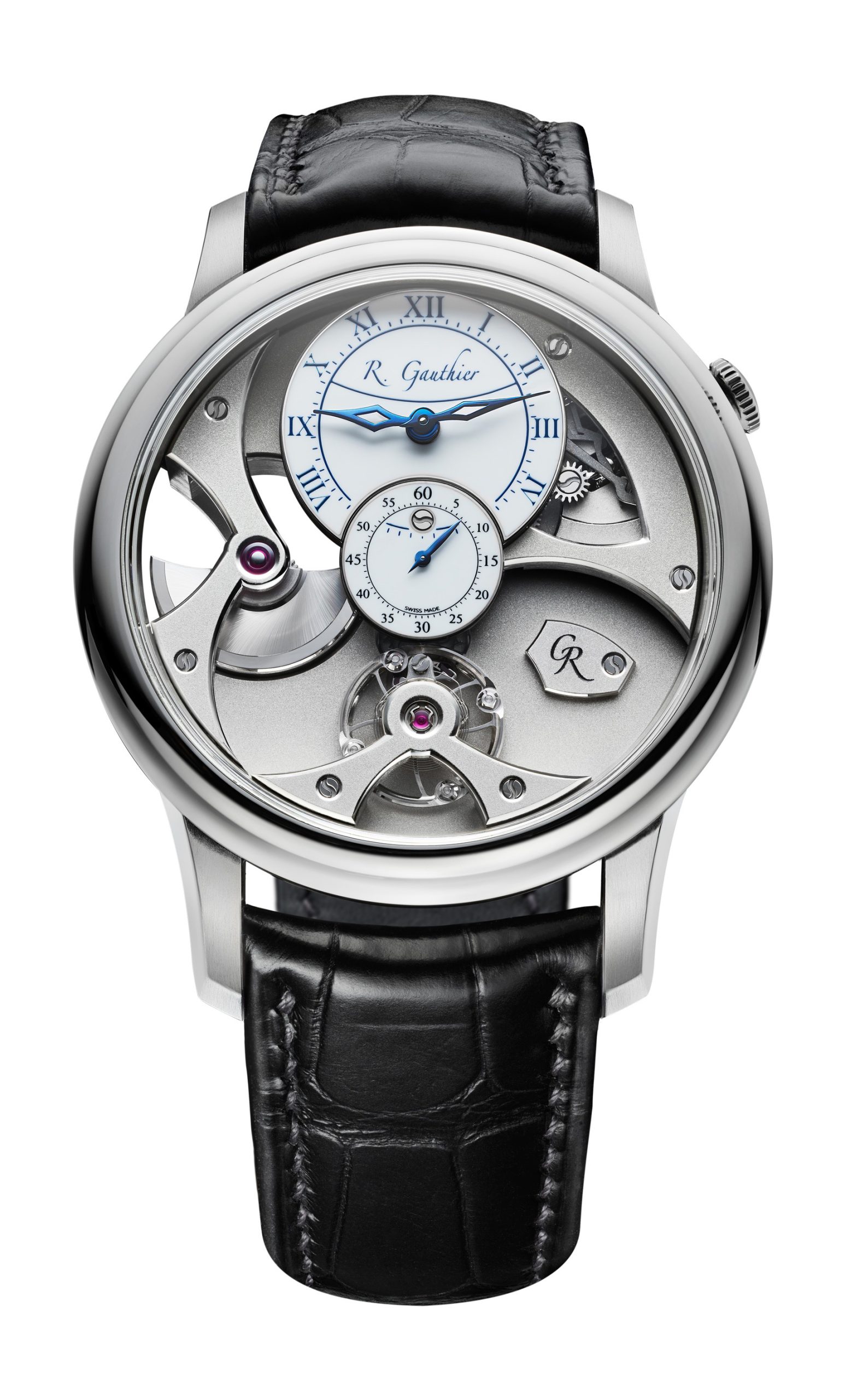Romain Gauthier Insight Micro-rotor Platinum watch