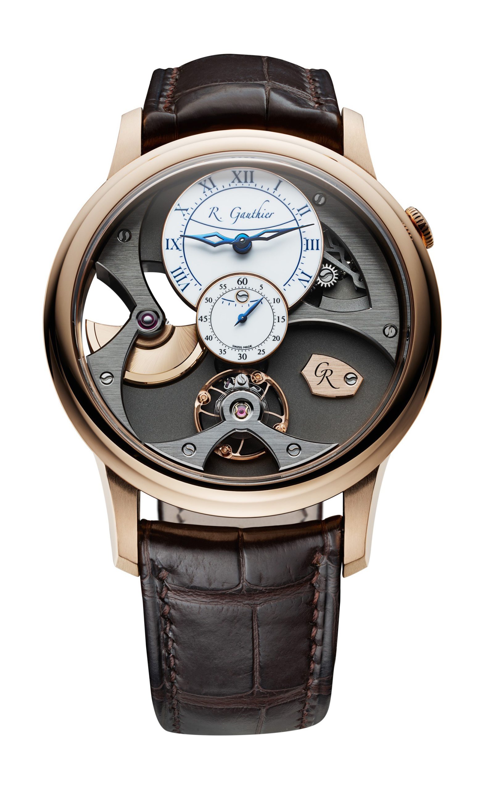 Romain Gauthier Insight Micro-rotor Red Gold watch