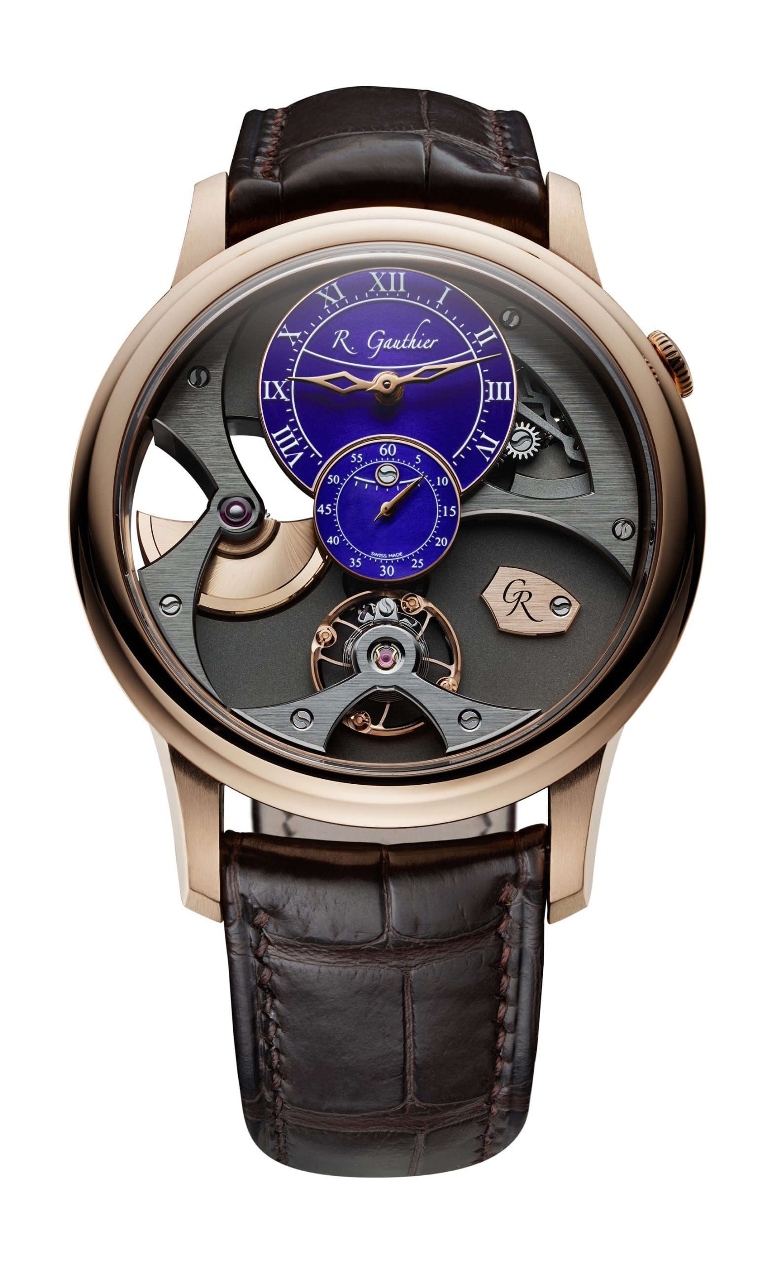 Romain Gauthier Insight Micro-rotor Red Gold watch