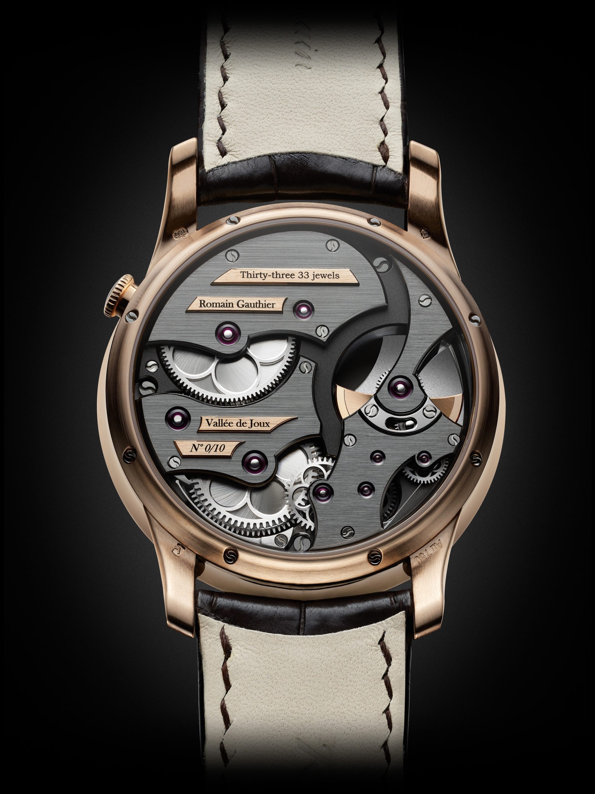 Romain Gauthier Insight Micro-rotor Red Gold - View 3