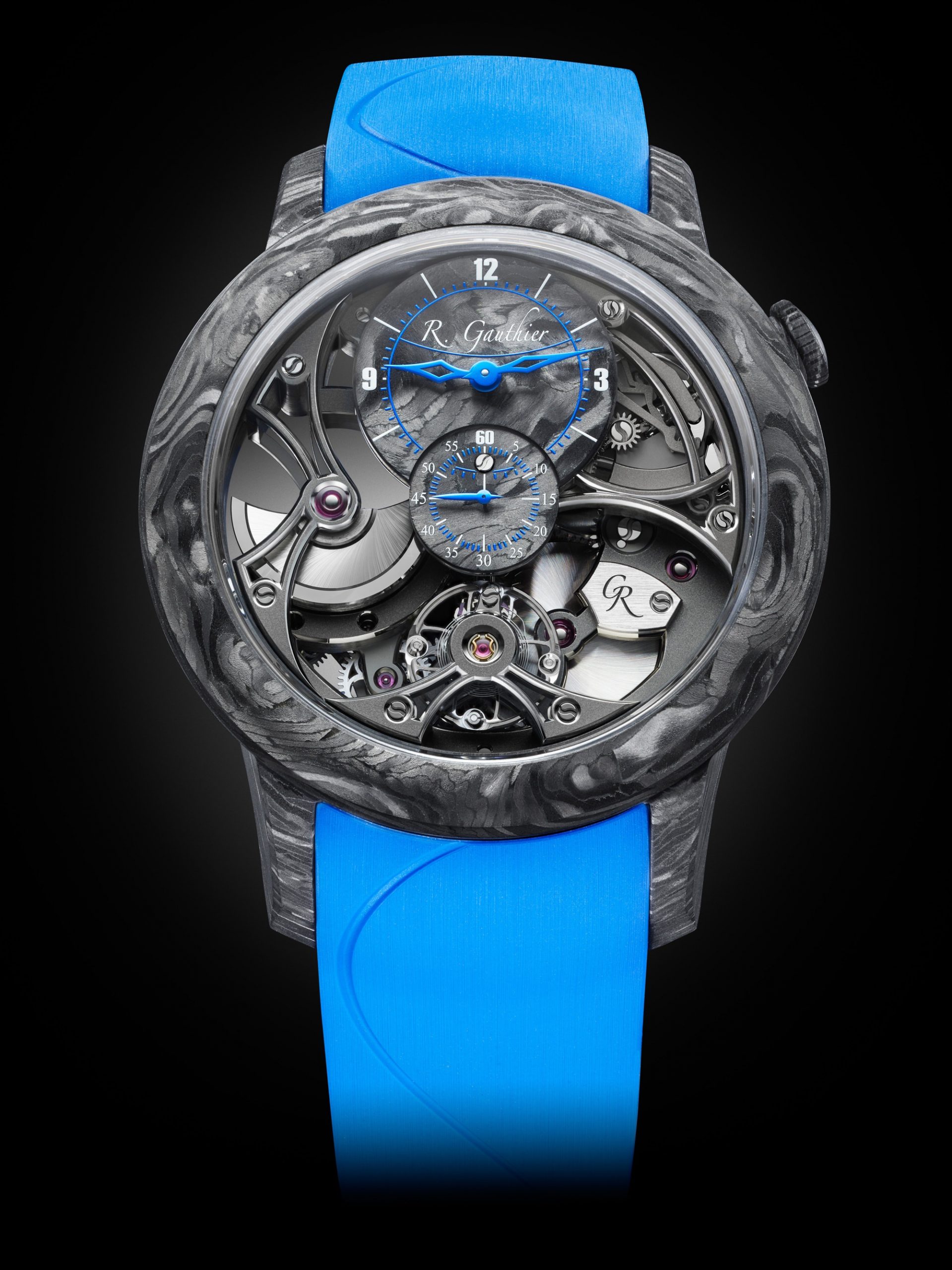 Romain Gauthier Insight Micro-rotor Squelette Carbonium - View 3