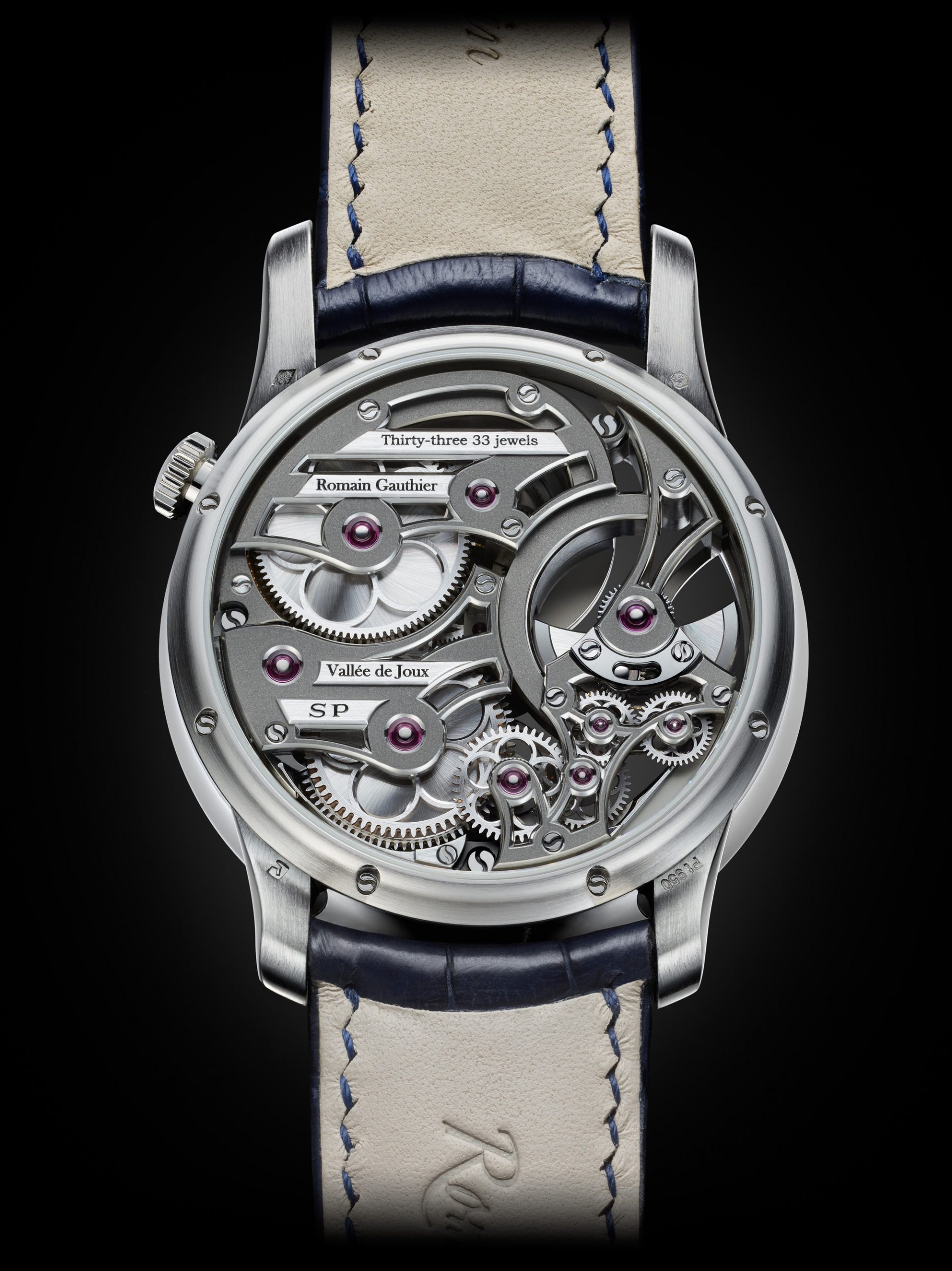 Romain Gauthier Insight Micro-rotor Squelette Platinum - View 3