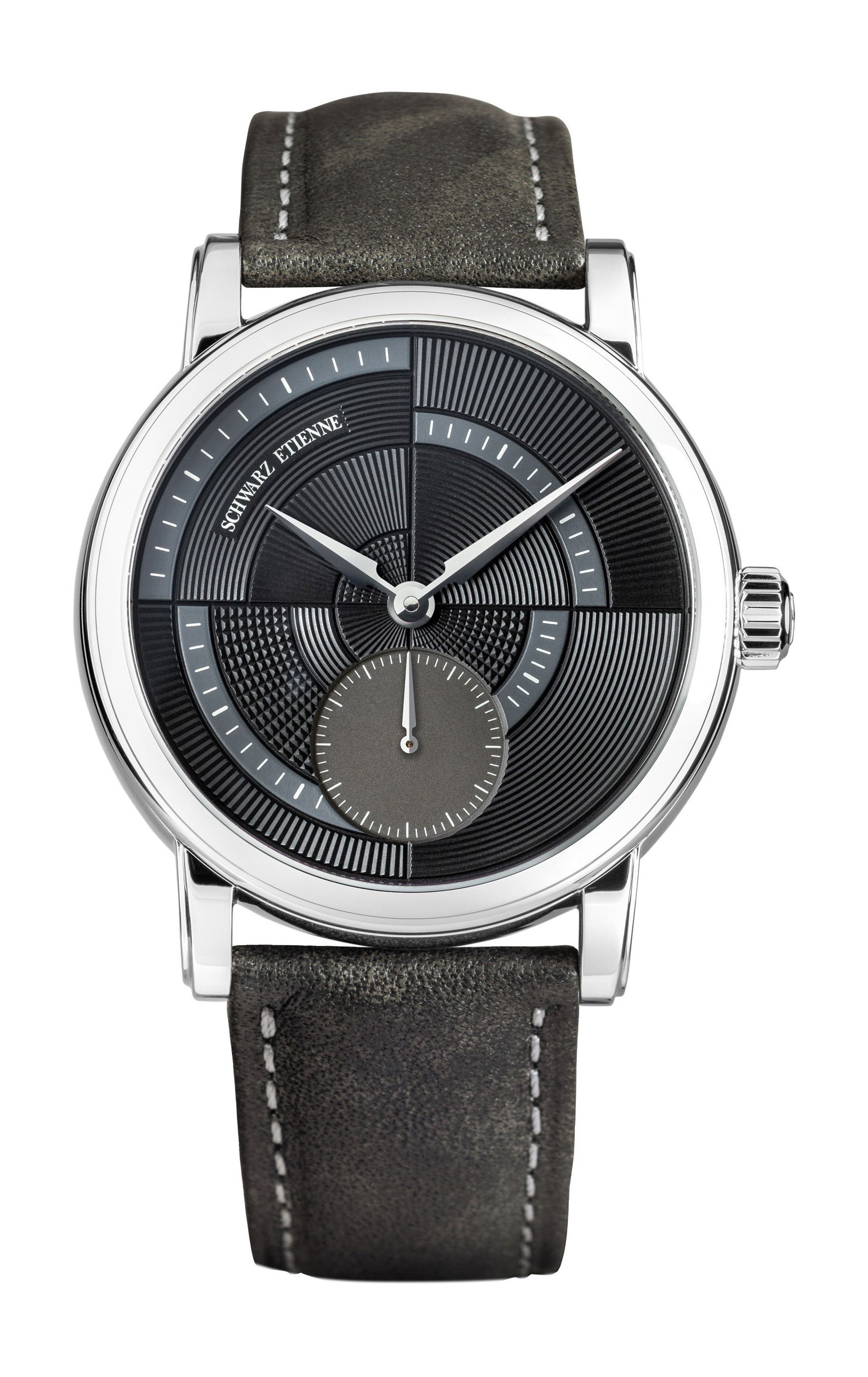 Schwarz Etienne Roma Geometry Black luxury timepiece - detailed view