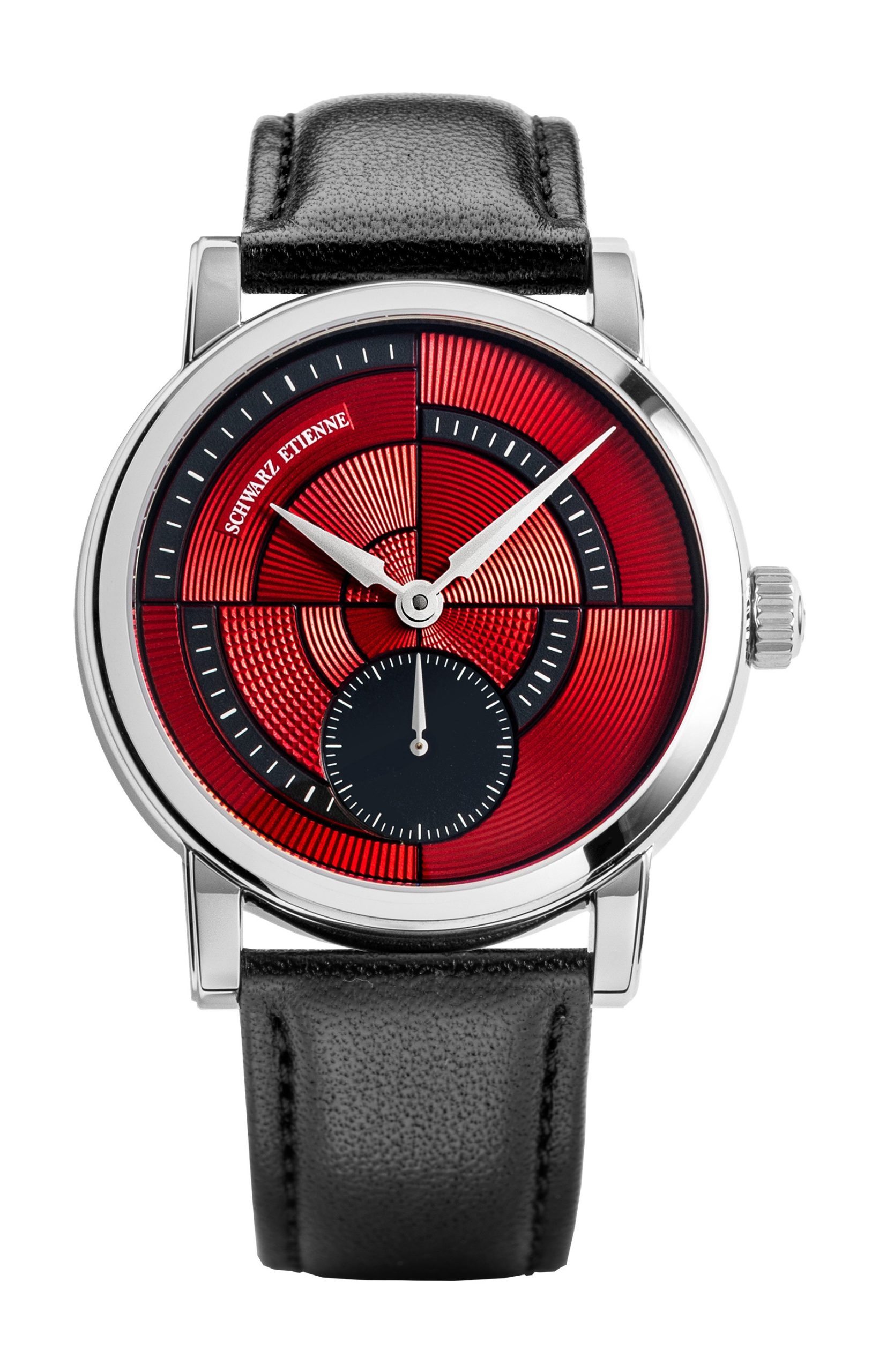 Schwarz Etienne Roma Geometry Cherry luxury timepiece - detailed view
