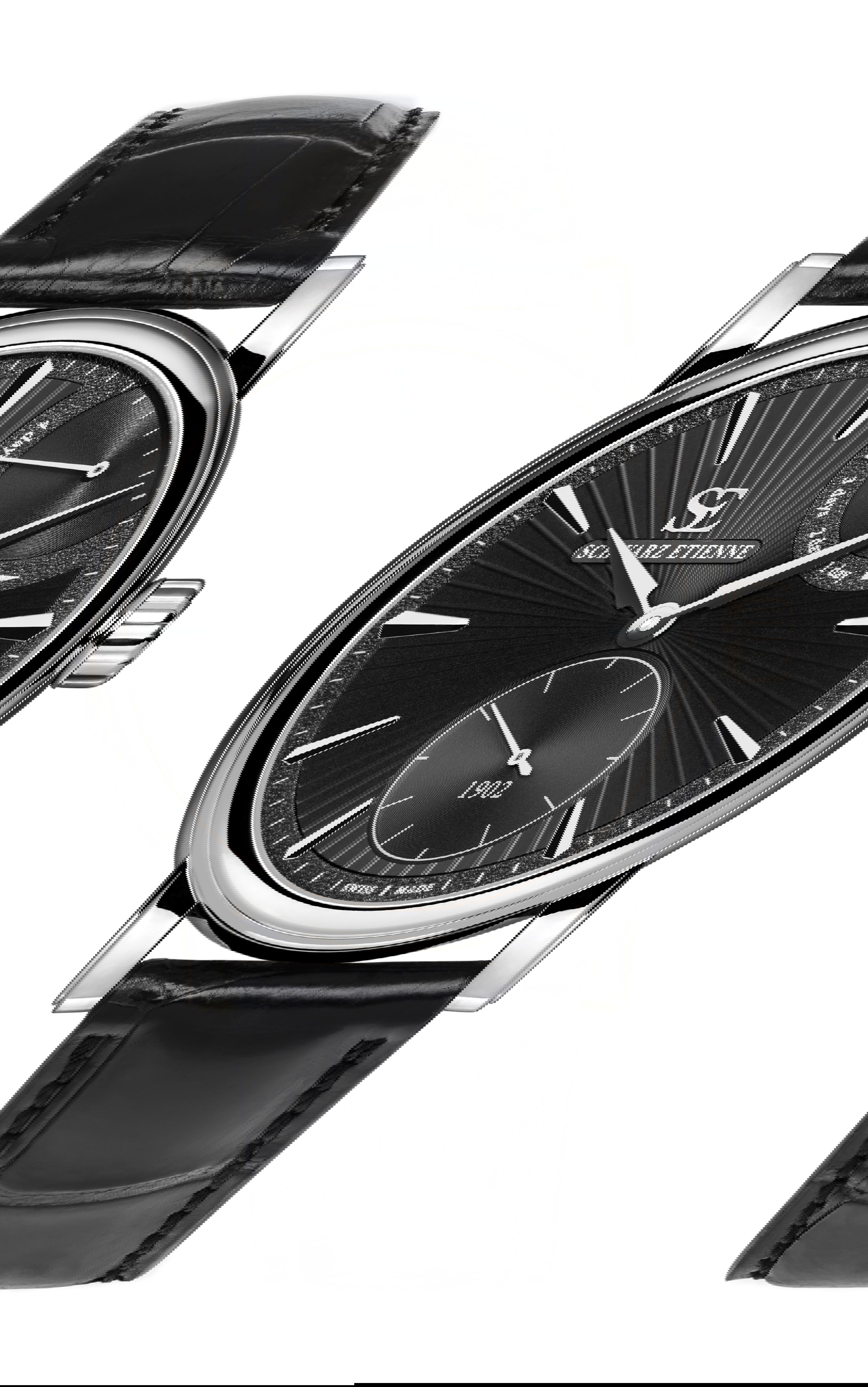 Schwarz Etienne Roma Power Reserve luxury timepiece - detailed view