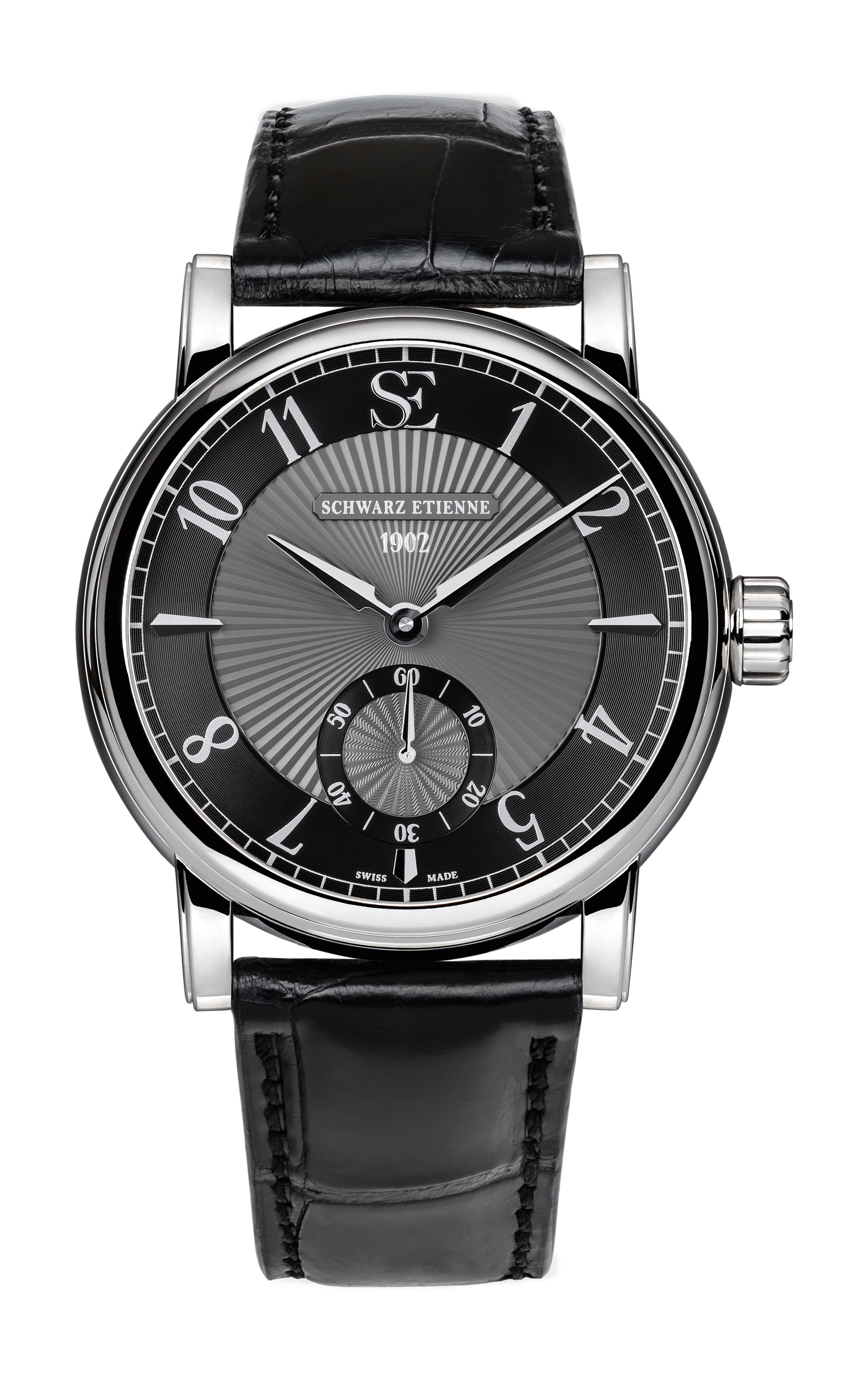 Schwarz Etienne Roma Small Seconds luxury timepiece - detailed view