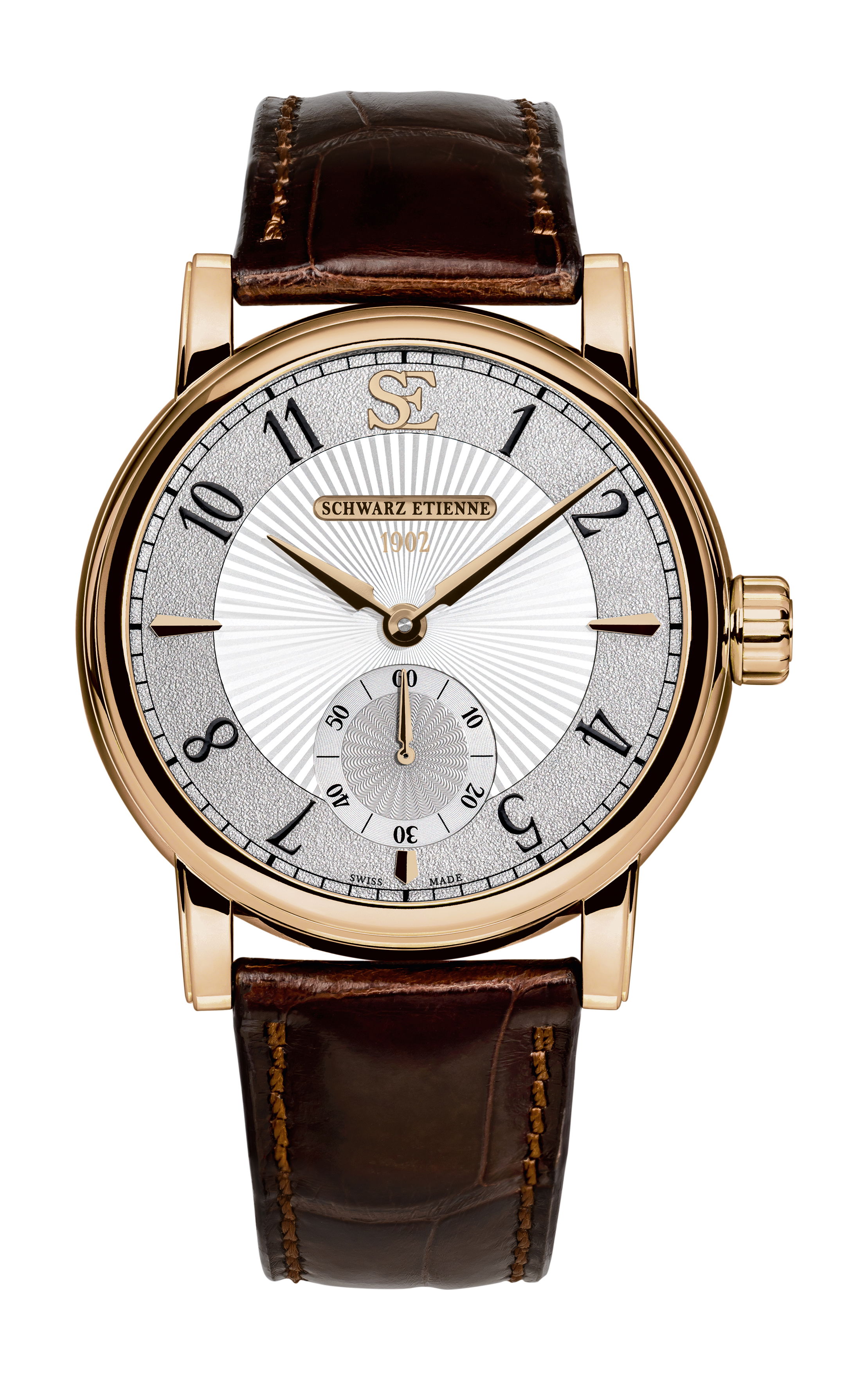 Schwarz Etienne Roma Small Seconds luxury timepiece - detailed view