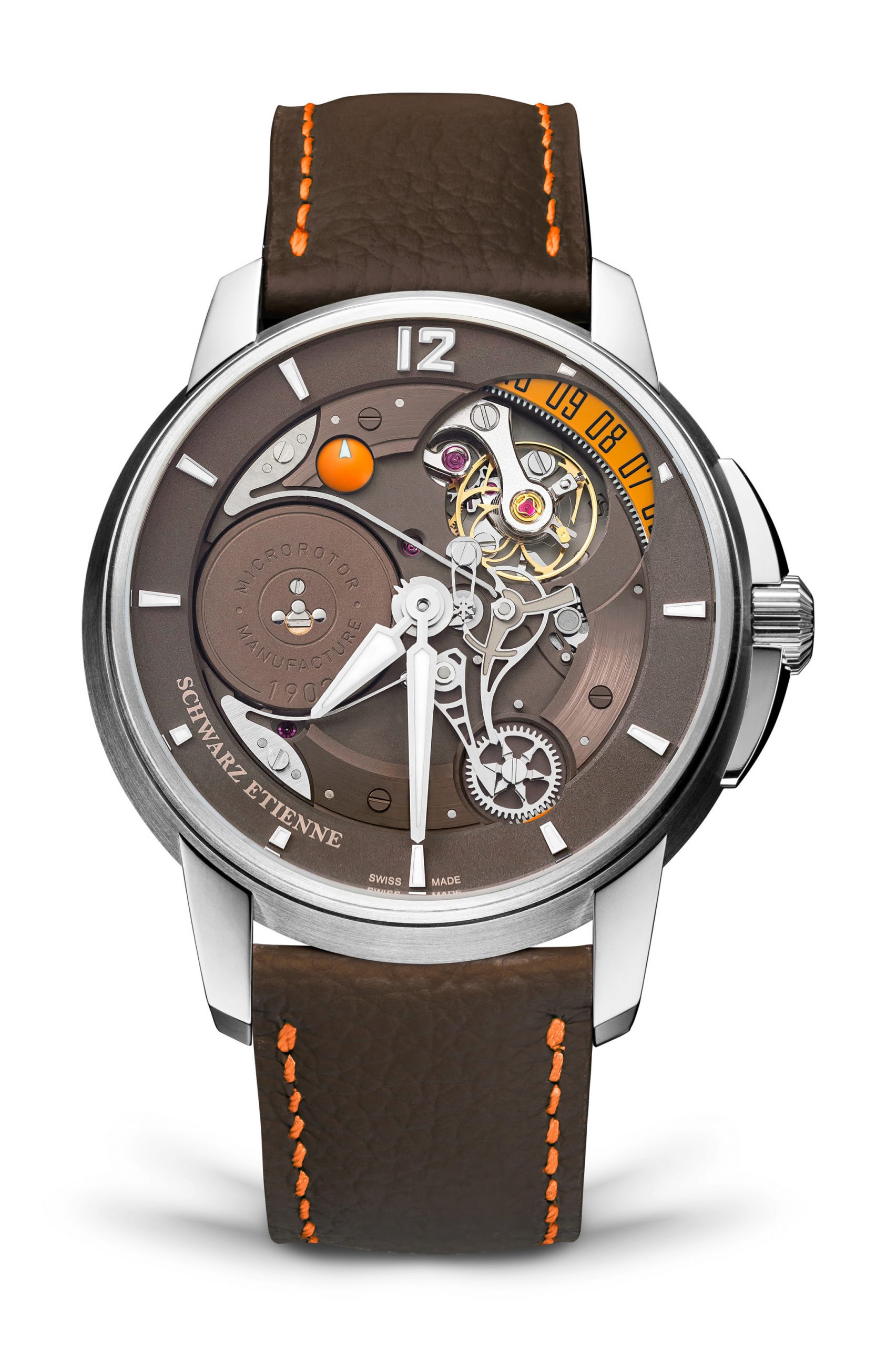 Schwarz Etienne Roswell 08 luxury timepiece - detailed view