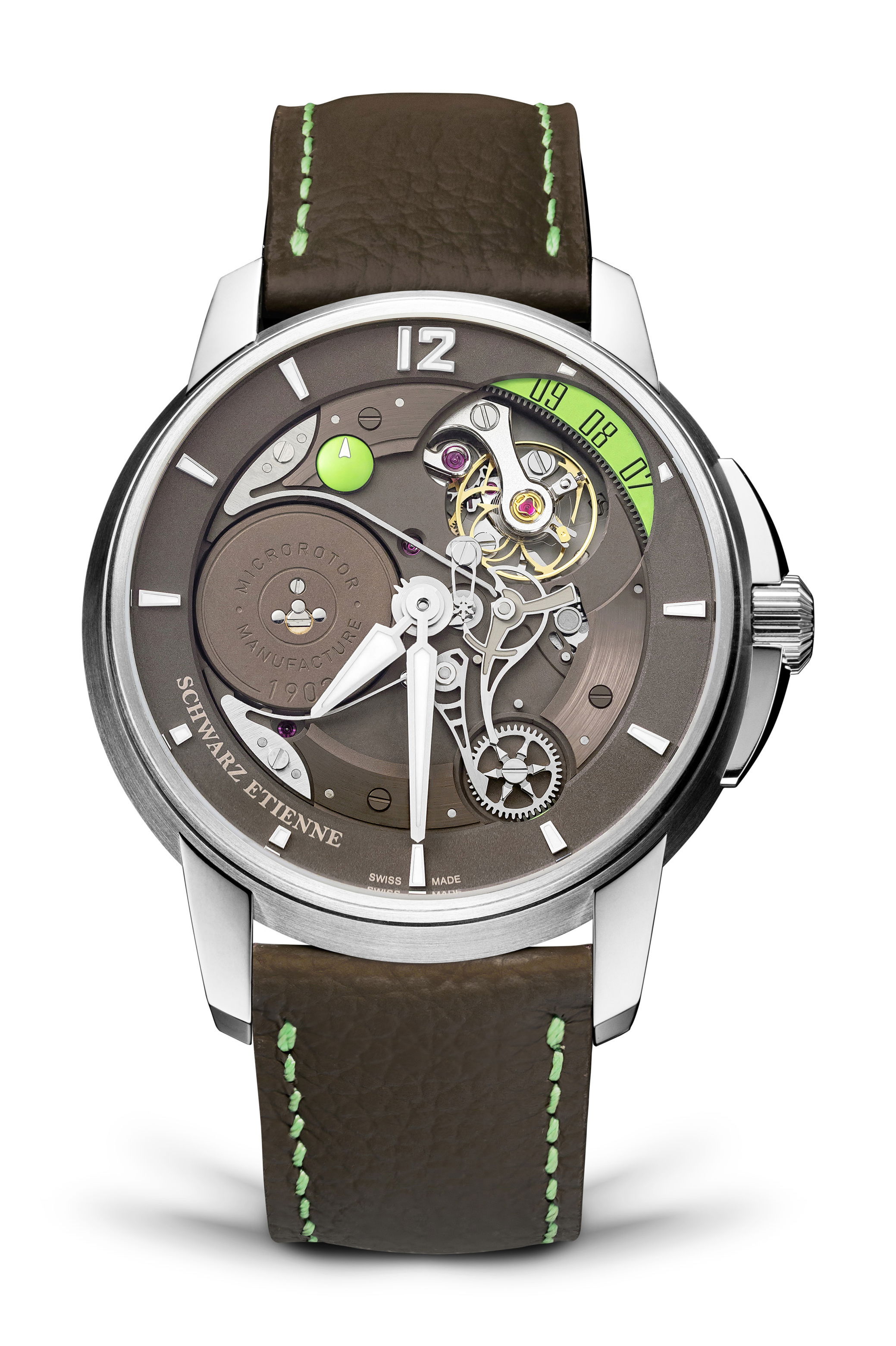 Schwarz Etienne Roswell 08 luxury timepiece - detailed view