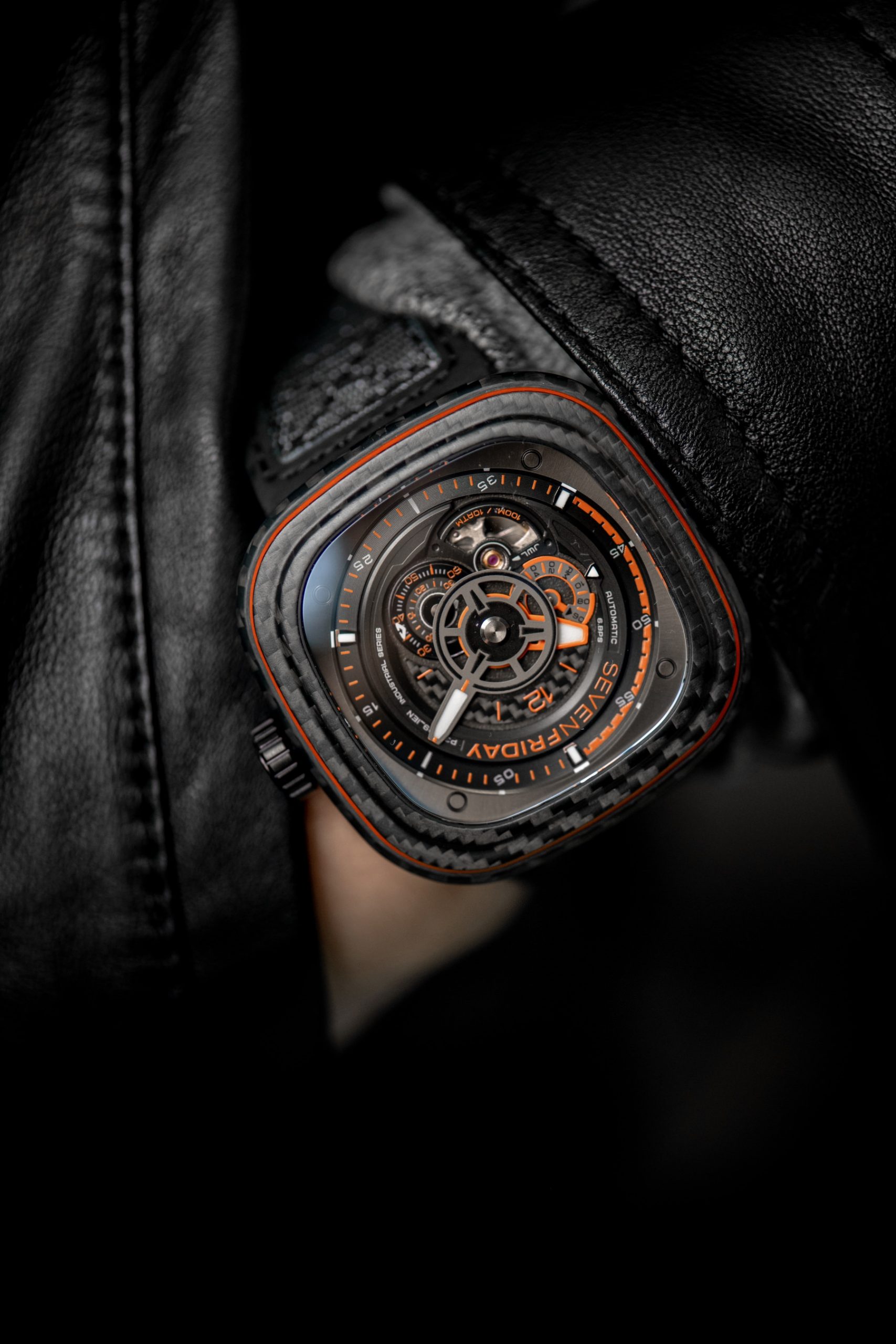 SevenFriday P3C/07 Orange - View 3