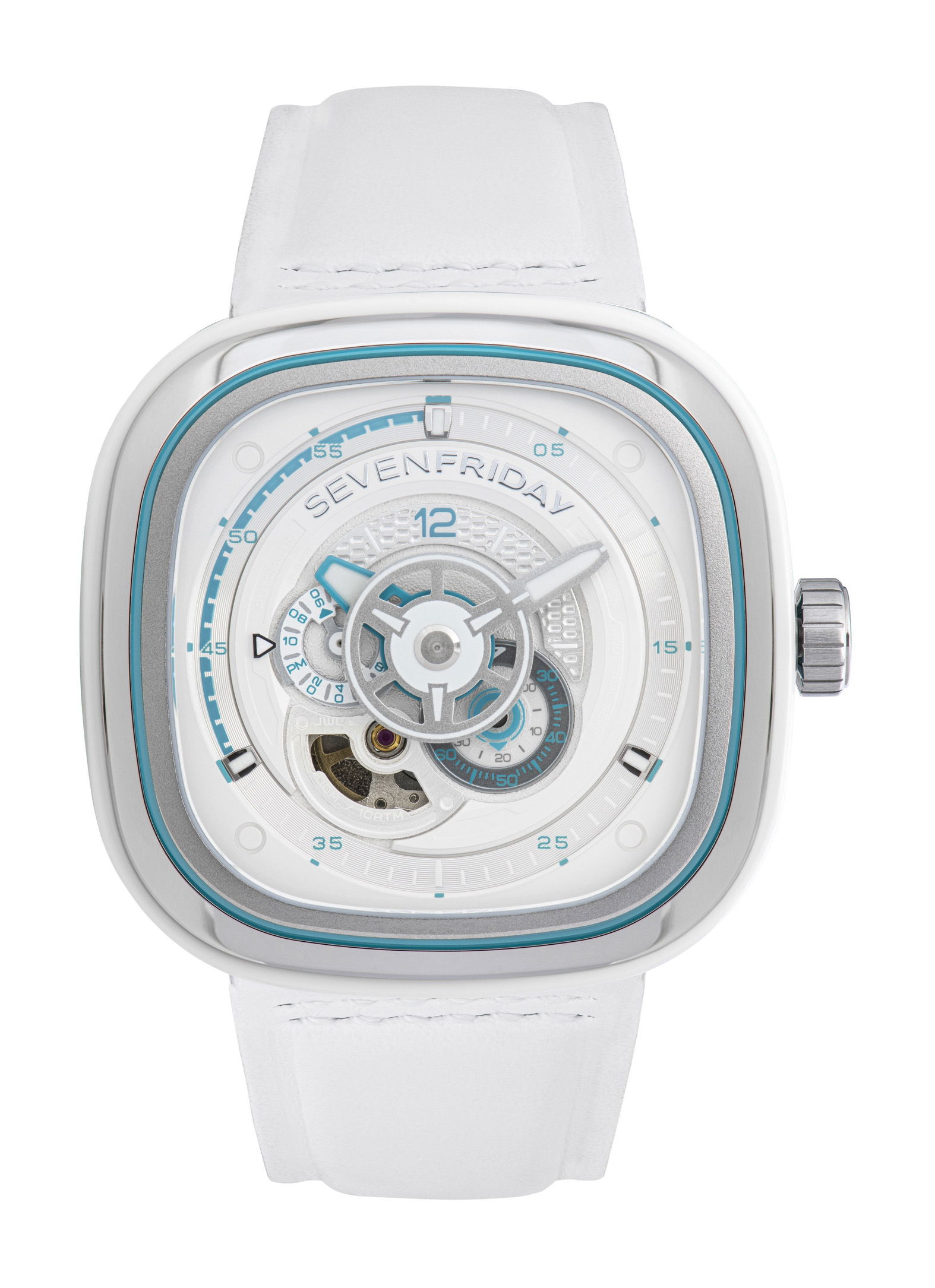 SevenFriday P3C/10 Beach Club luxury timepiece - detailed view