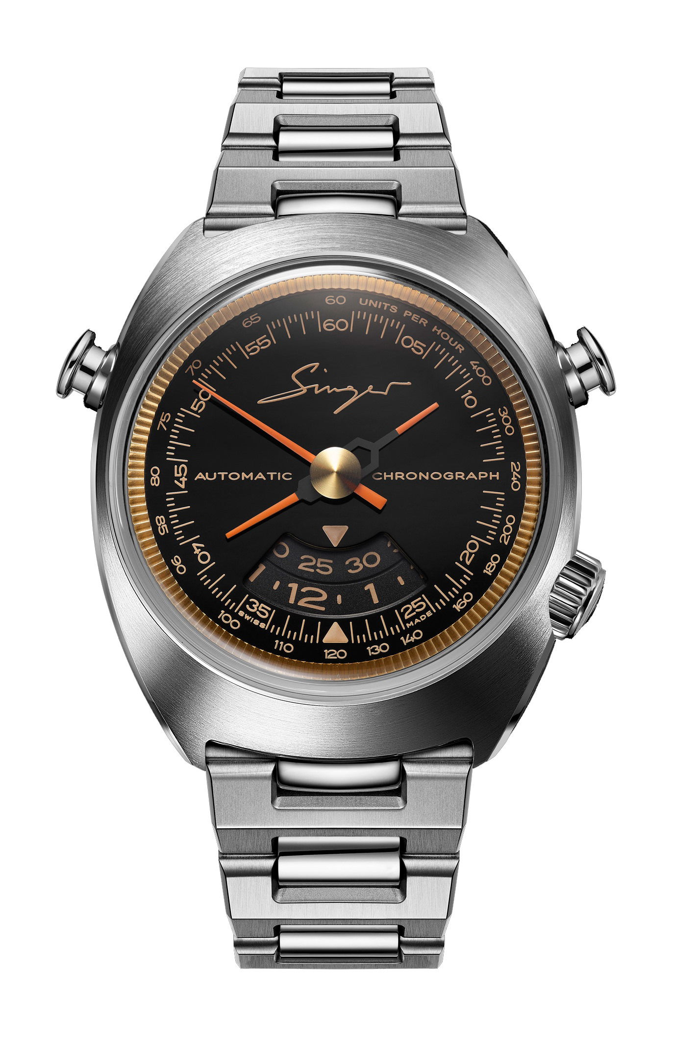 Singer Reimagined 1969 Chrongraph watch