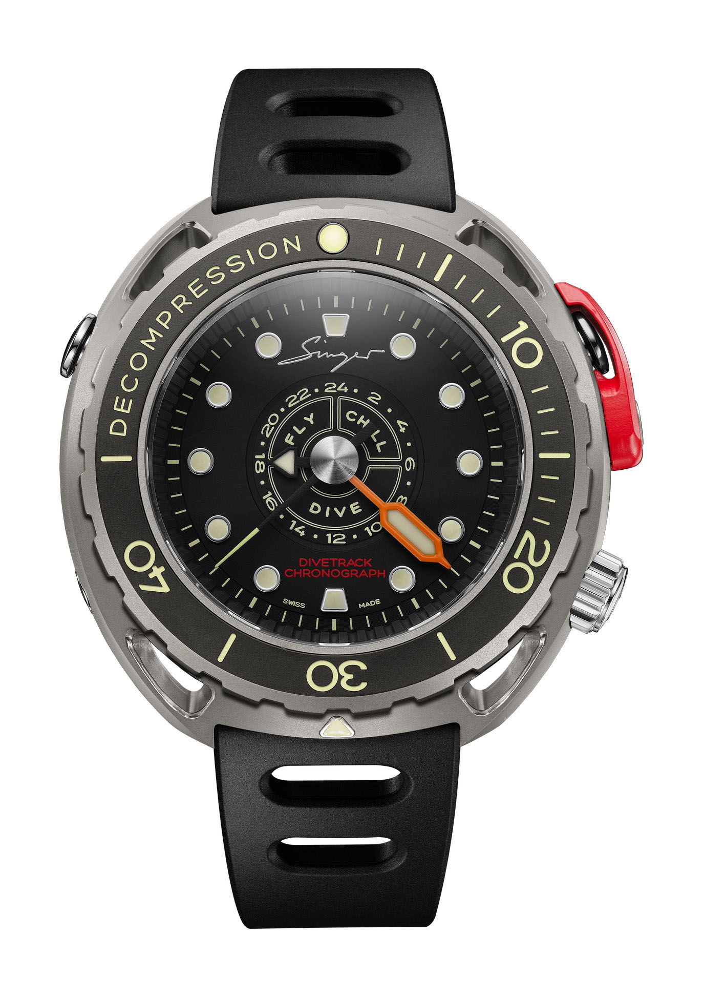 Singer Reimagined Divetrack watch