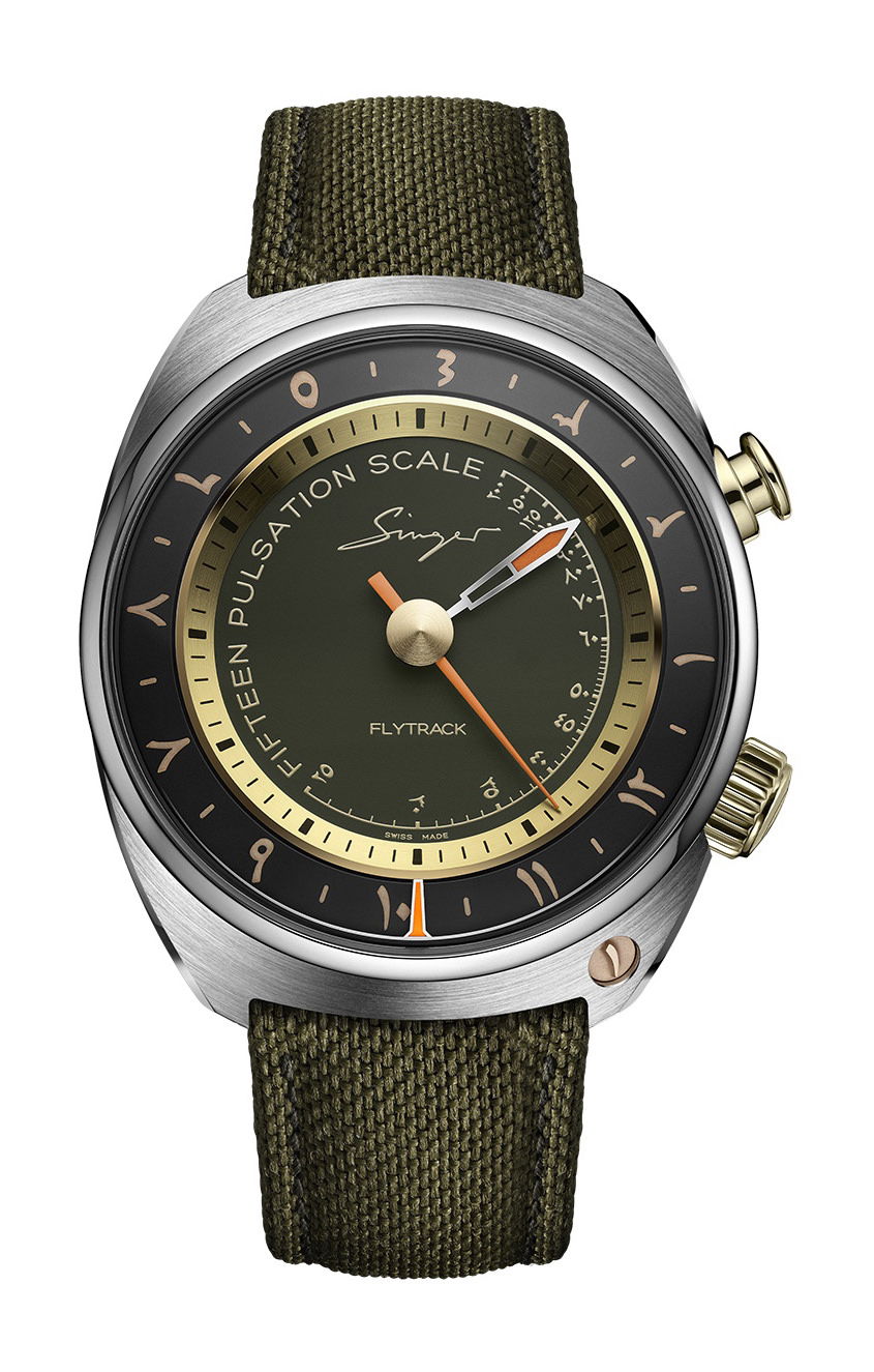 Singer Reimagined Flytrack Perpétuel Limited Edition watch