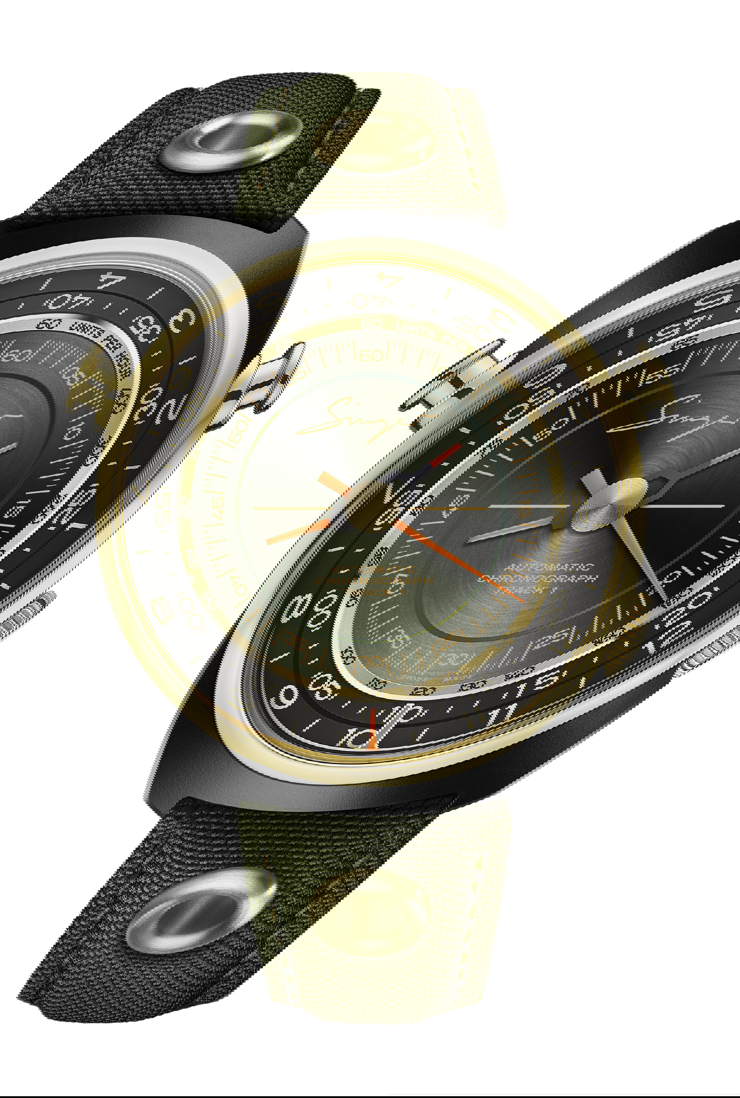 Singer Reimagined Track 1 Emirates Edition watch