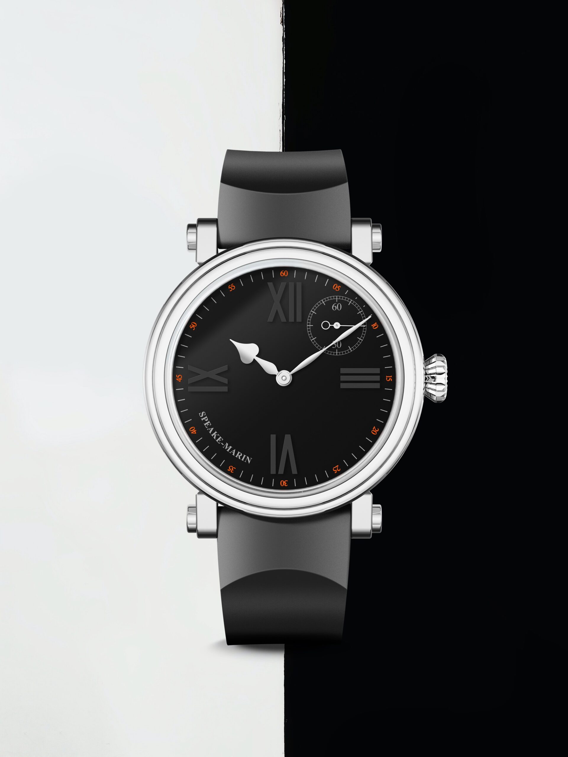 Speake-Marin Academic Black Tie - View 2