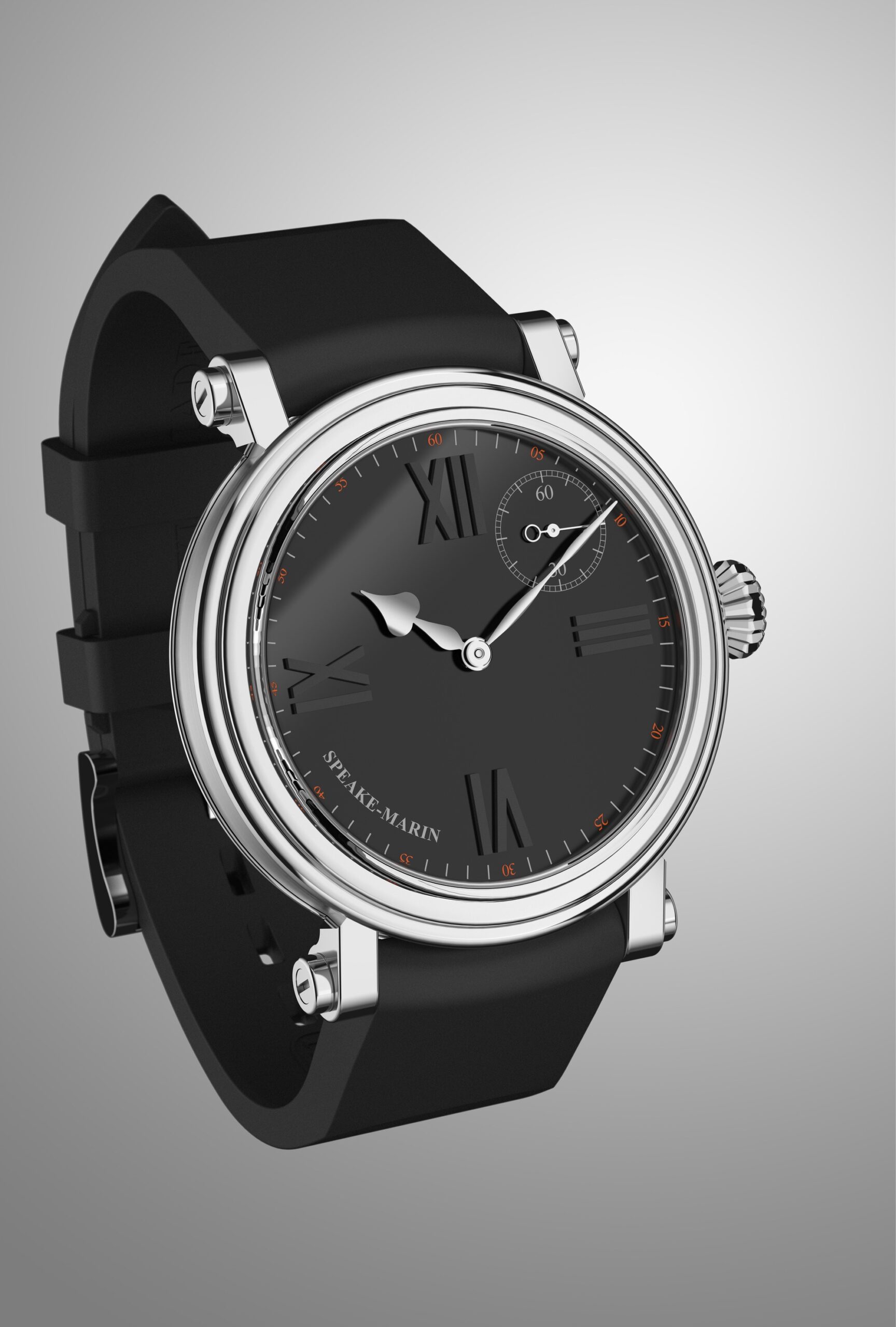 Speake-Marin Academic Black Tie - View 3