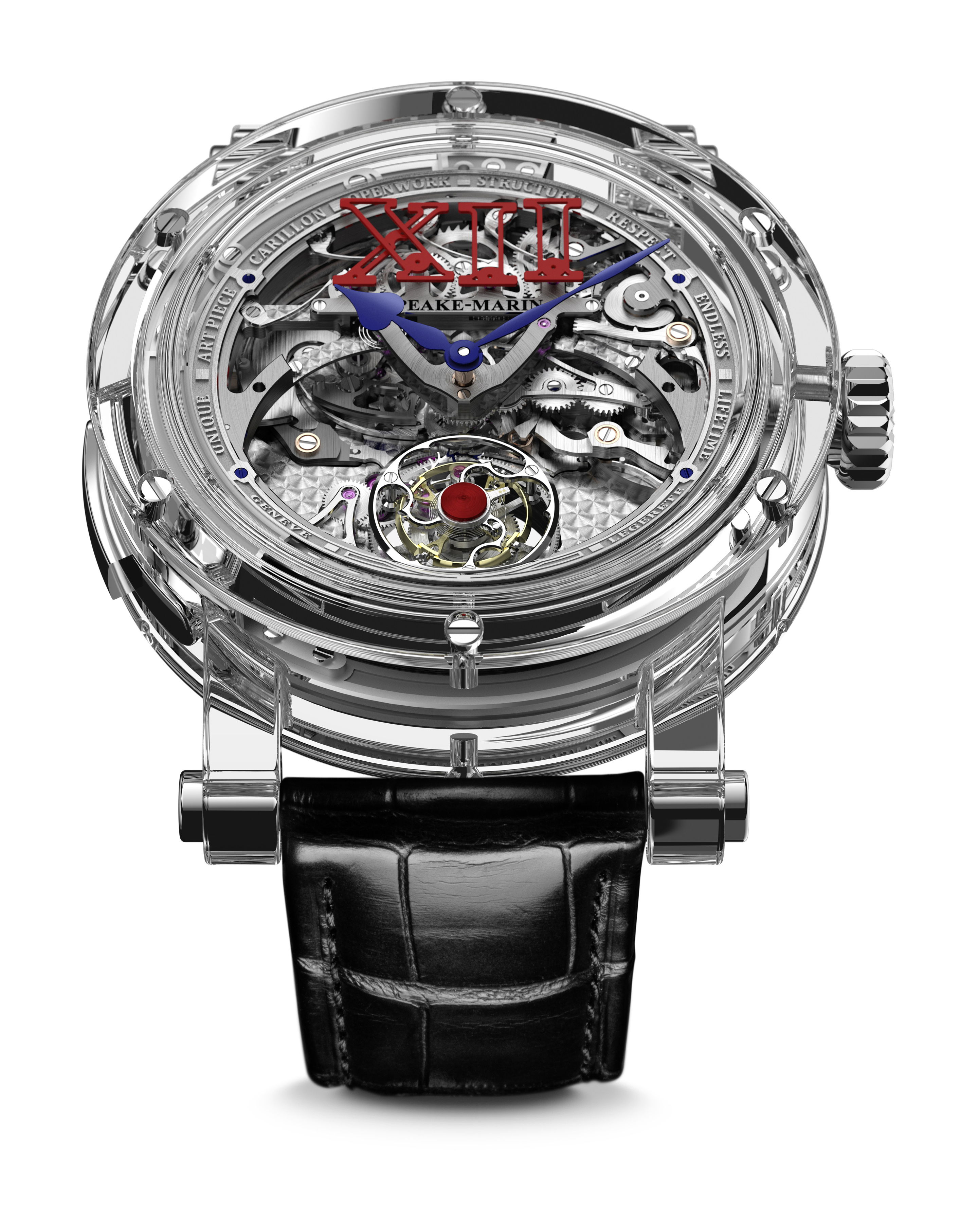 Speake-Marin “Légèreté” luxury timepiece - detailed view