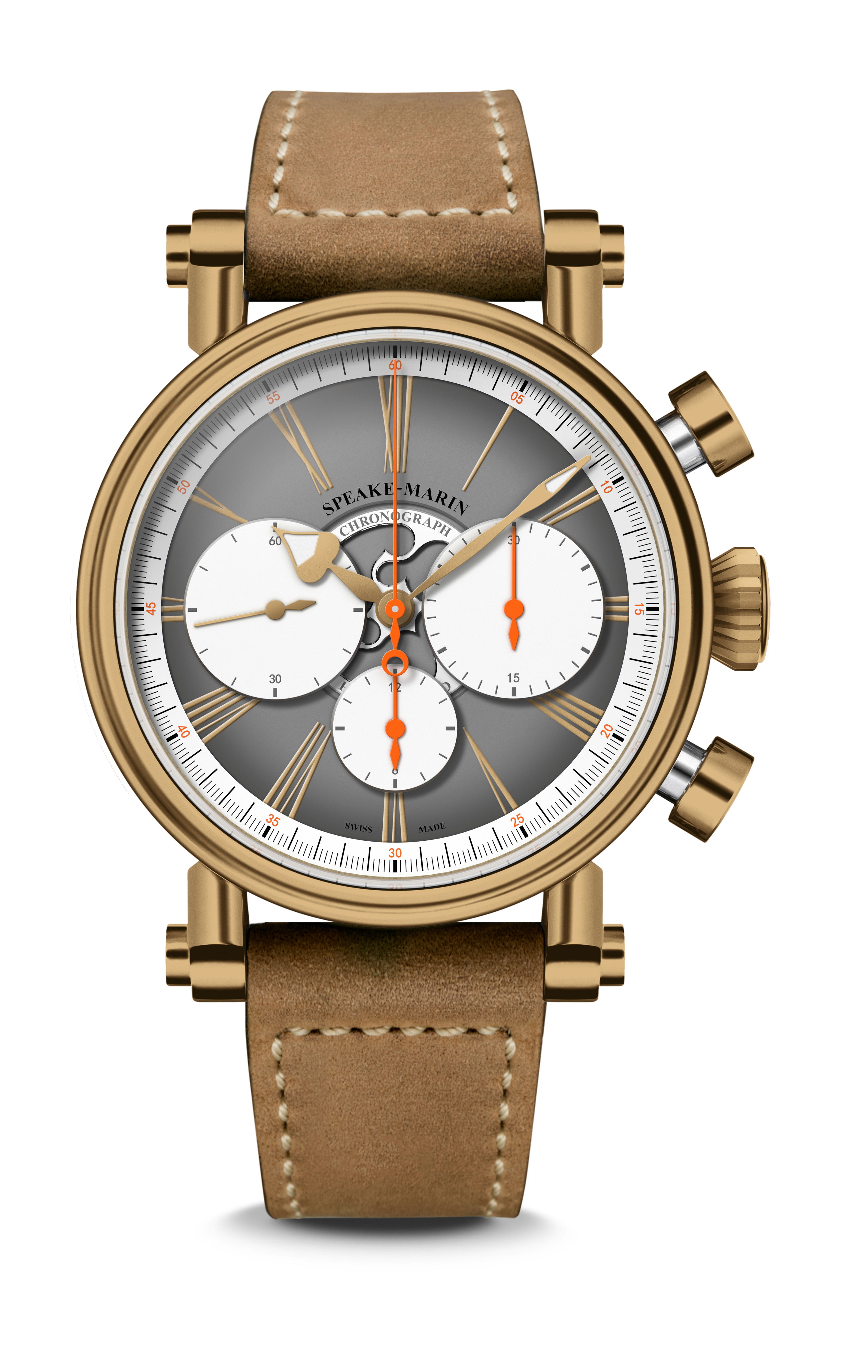 Speake Marin London Chronograph Bronze watch