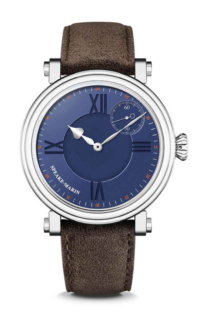 Speake Marin Academic Metallic Blue watch