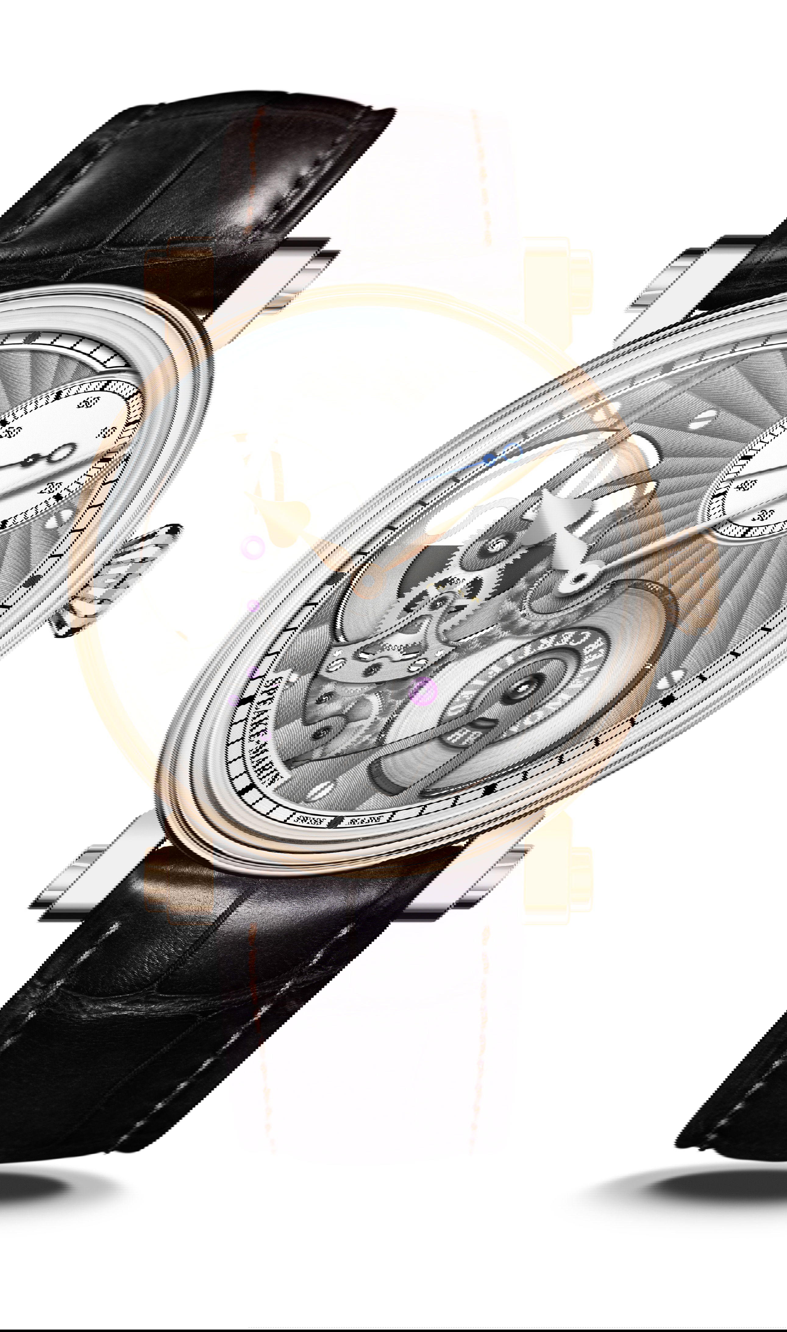 Speake-Marin One & Two Openworked luxury timepiece - detailed view