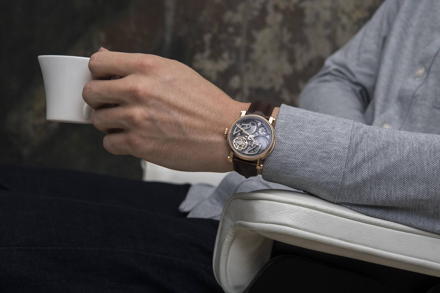 Speake-Marin Openworked Tourbillon Red Gold - View 3
