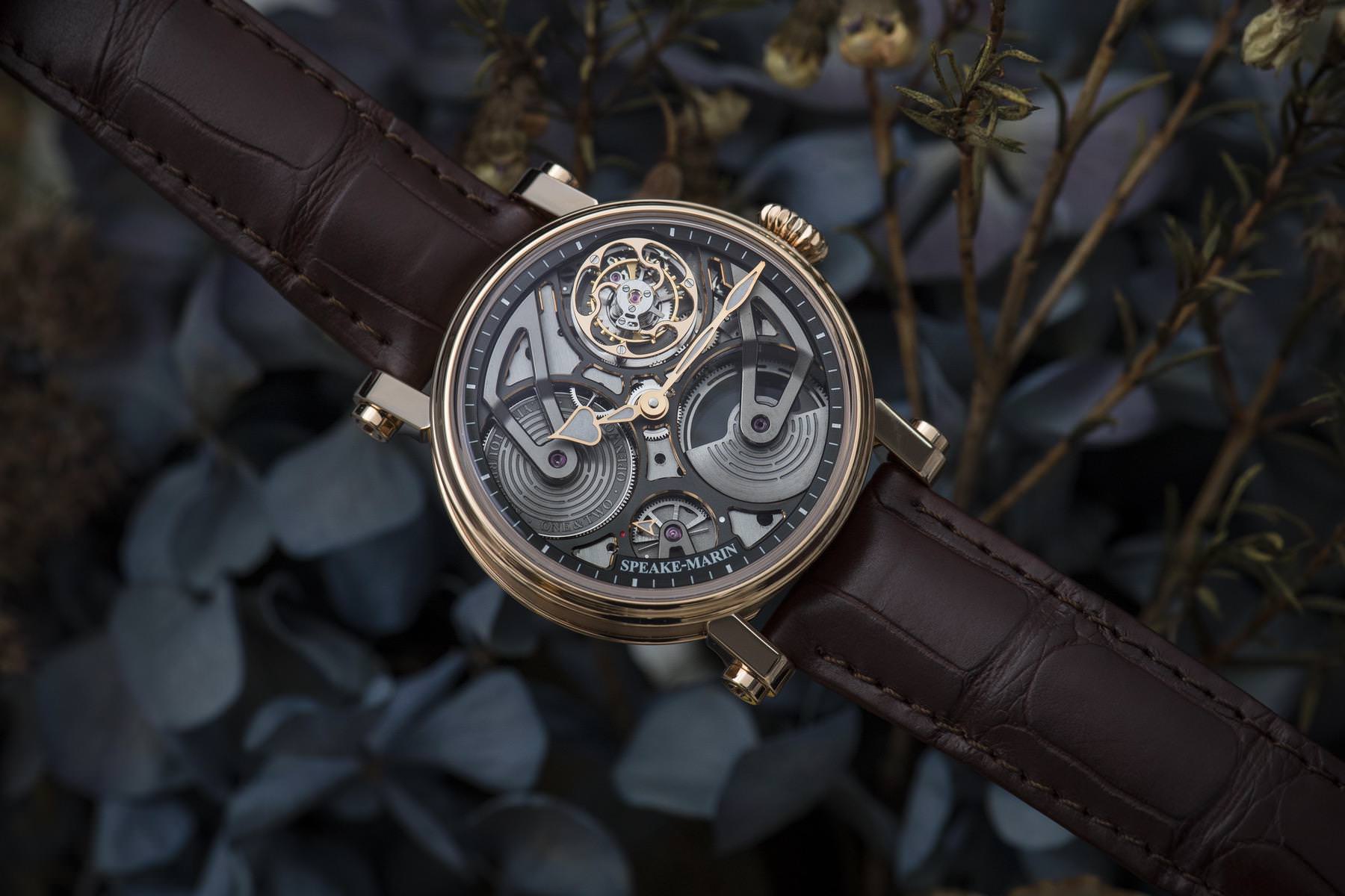 Speake-Marin Openworked Tourbillon Red Gold - View 2