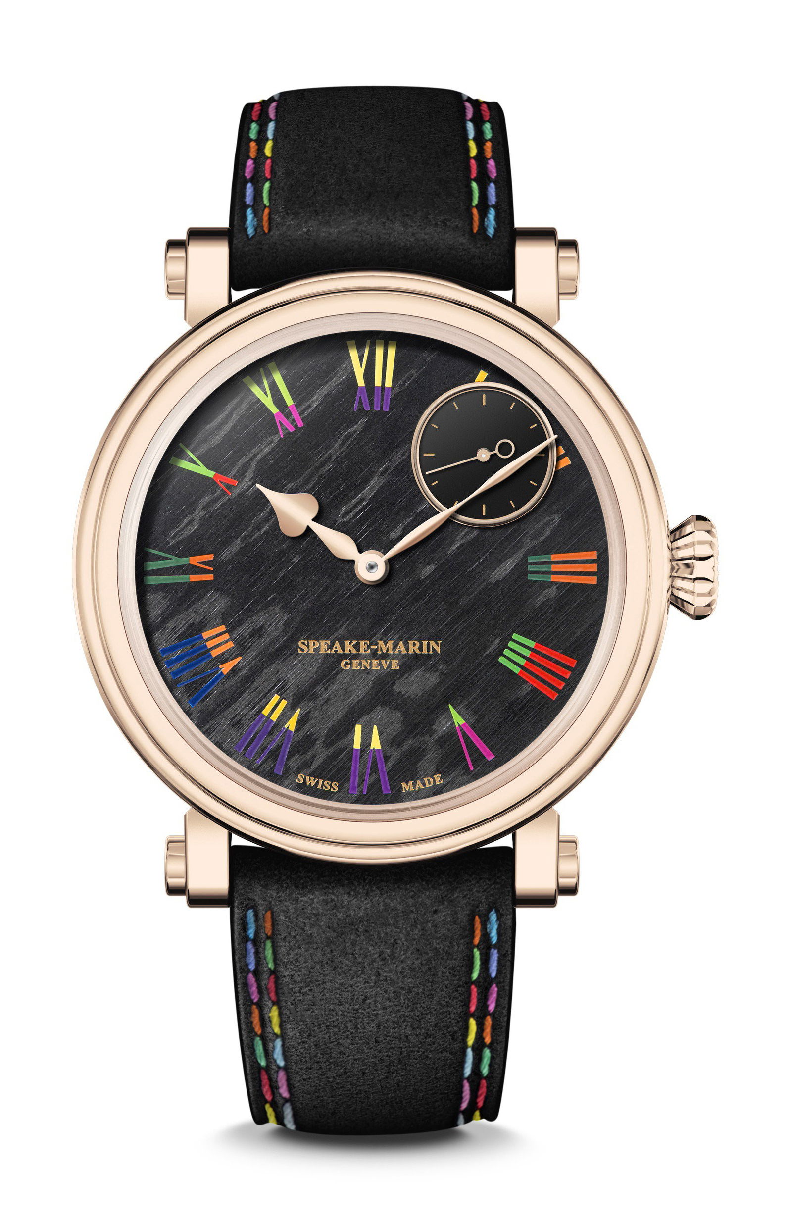 Speake-Marin Tutti Frutti luxury timepiece - detailed view