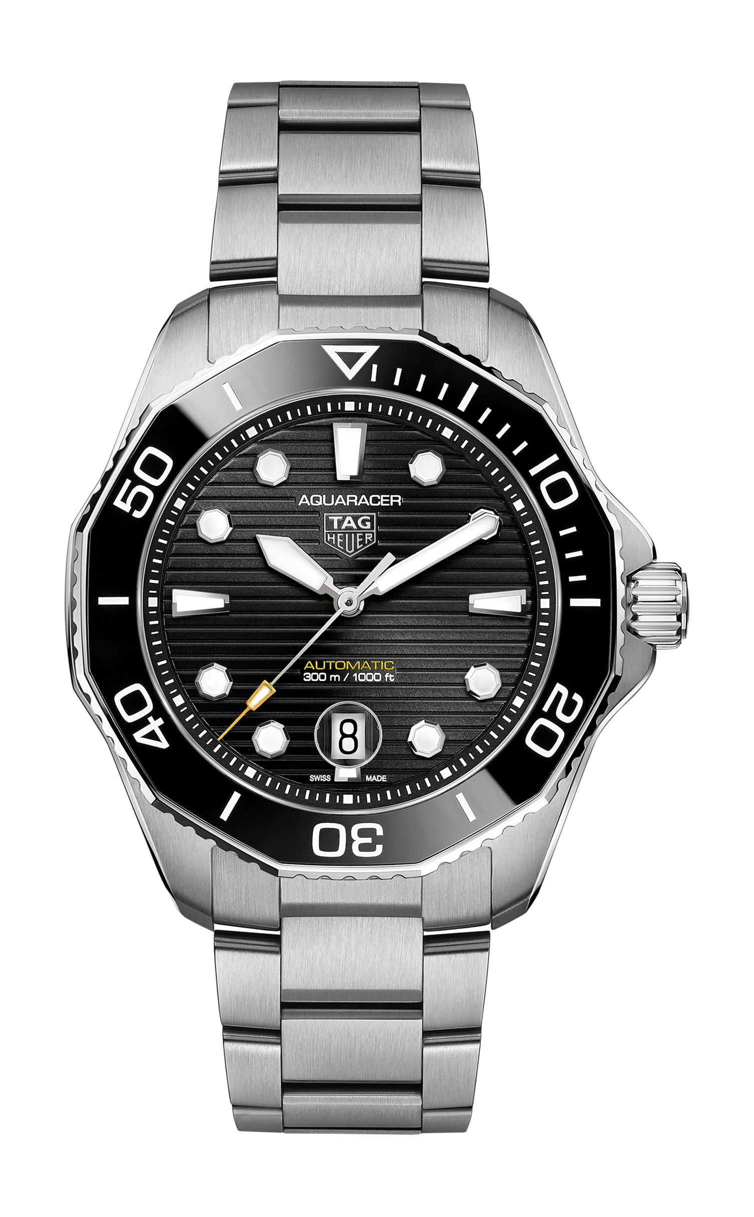 TAG Heuer Aquaracer Professional 300 luxury timepiece - detailed view