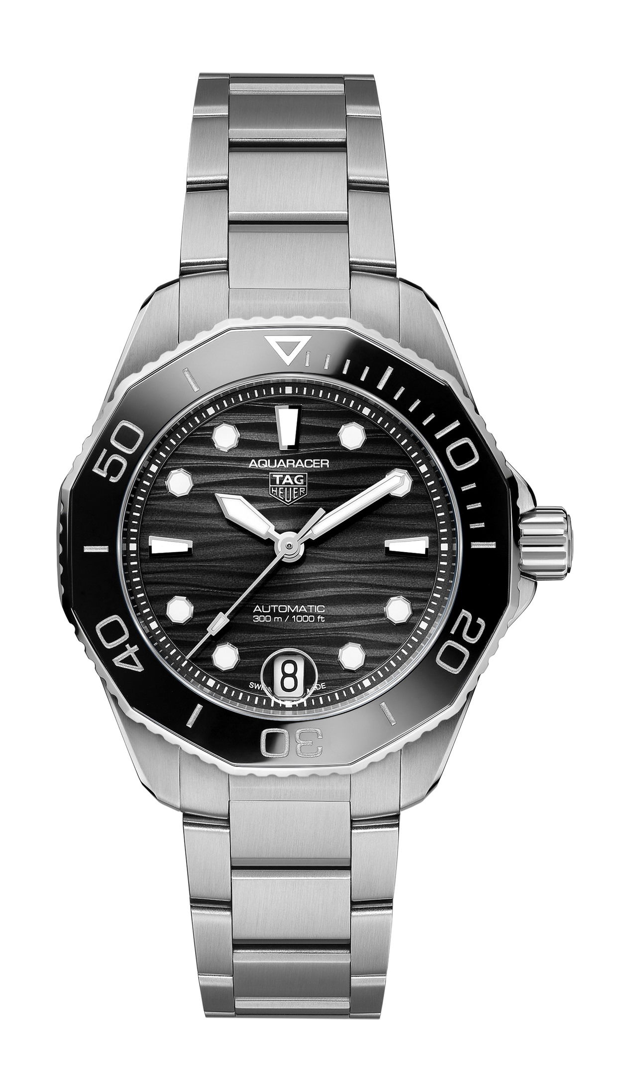 TAG Heuer Aquaracer Professional 300 luxury timepiece - detailed view