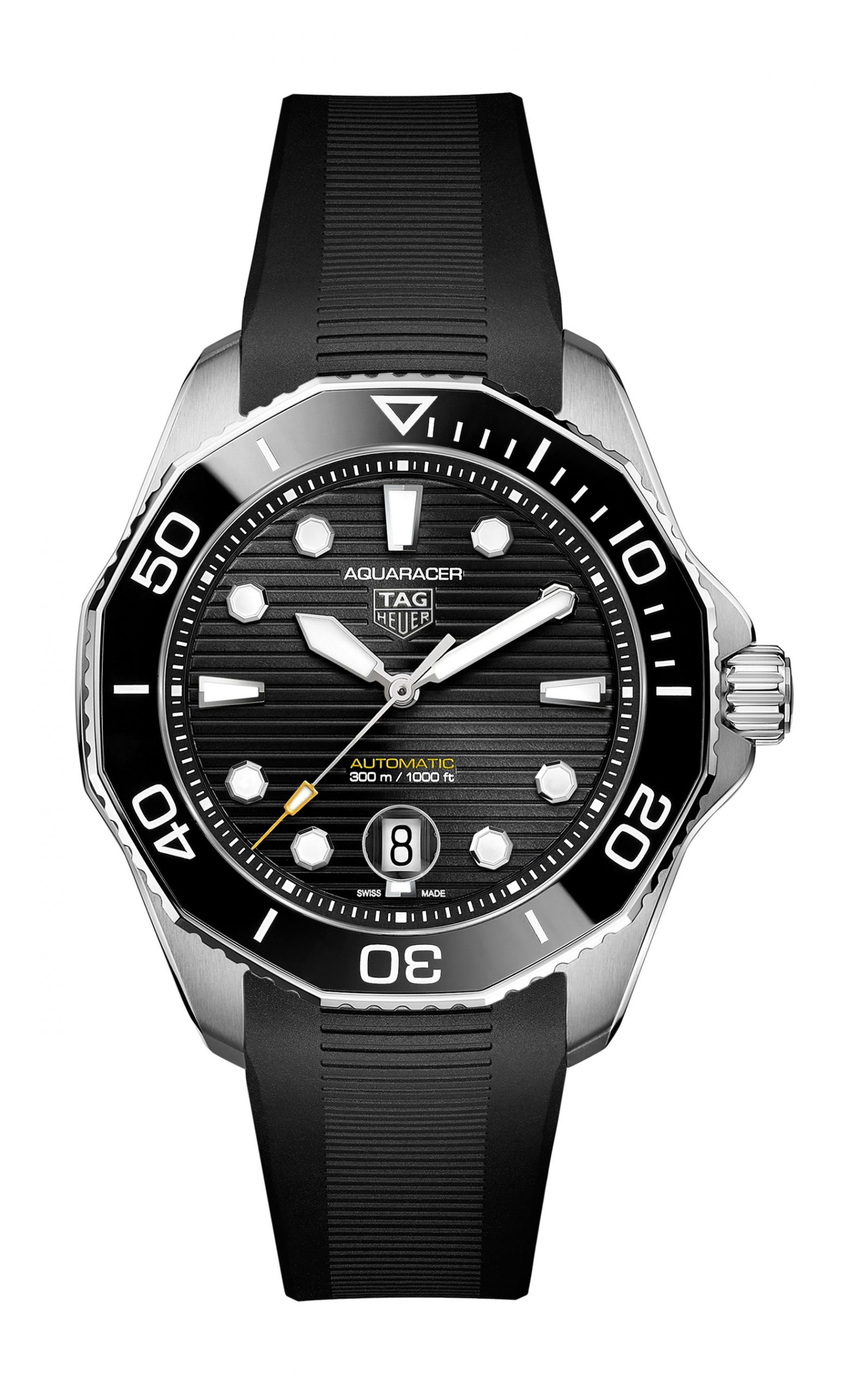 TAG Heuer Aquaracer Professional 300 luxury timepiece - detailed view