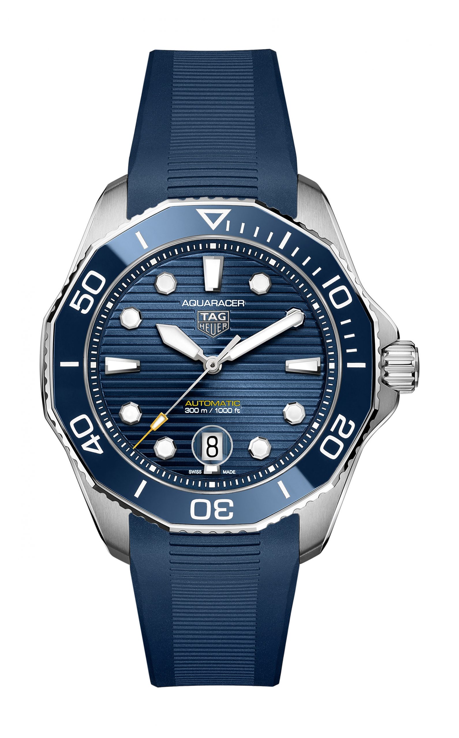 TAG Heuer Aquaracer Professional 300 luxury timepiece - detailed view