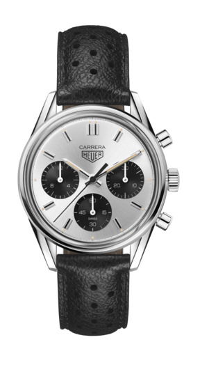 TAG Heuer Carrera Chronograph 60th Anniversary Edition luxury timepiece - detailed view