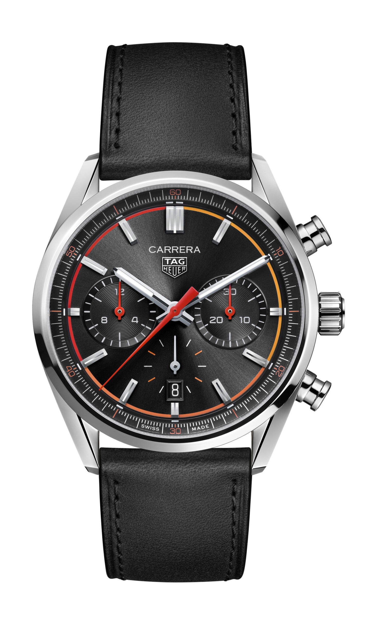 TAG Heuer Carrera Chronograph luxury timepiece - detailed view