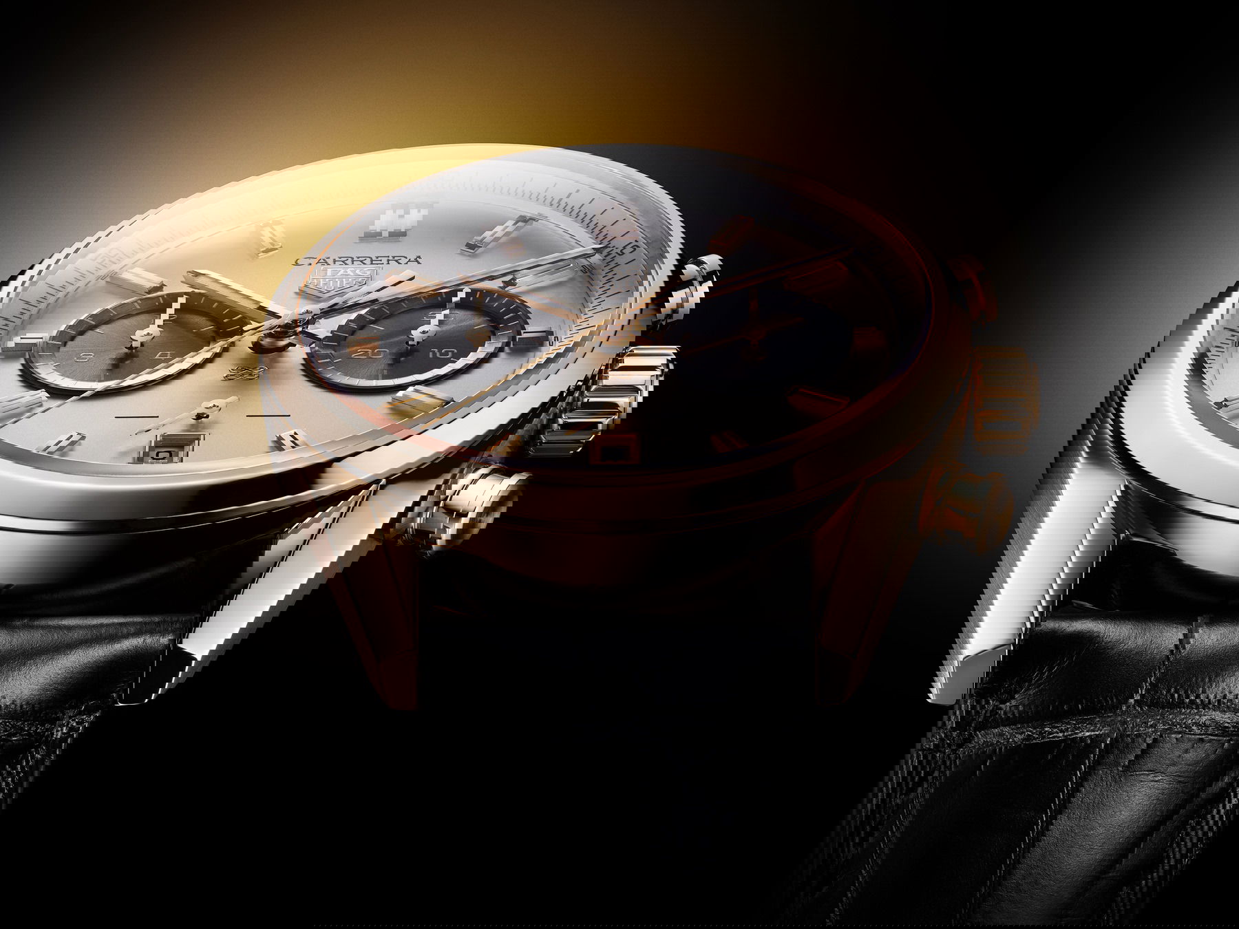 TAG Heuer Carrera Chronograph Jack Heuer Birthday Gold Limited Edition - View 3