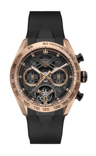 TAG Heuer Carrera Chronograph Tourbillon Extreme Sport luxury timepiece - detailed view