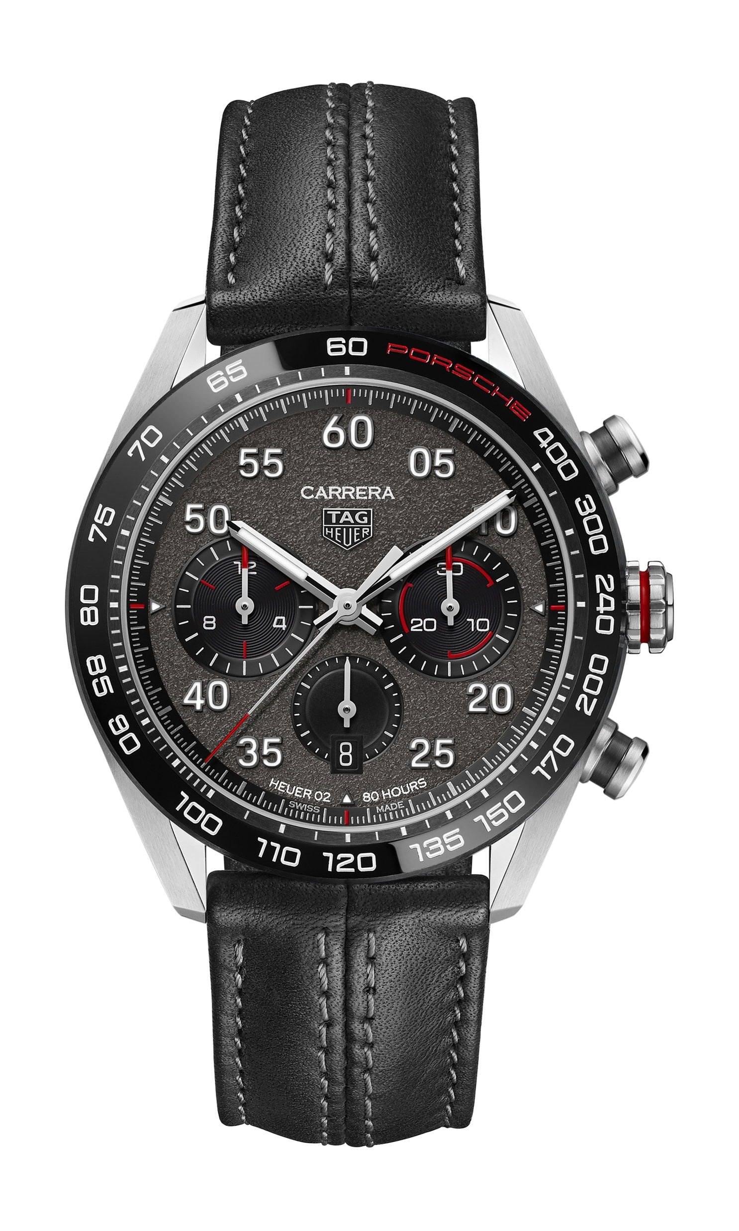 TAG Heuer Carrera Porsche Chronograph Special Edition luxury timepiece - detailed view